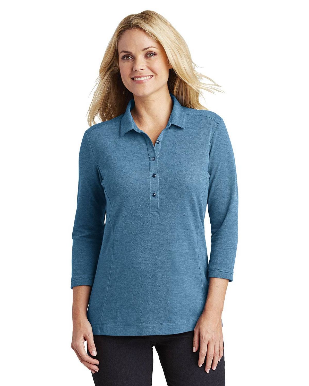 LK581 Port Authority Ladies Coastal Cotton Blend Polo. LK581 Port Authority Ladies Coastal Cotton Blend Polo.
