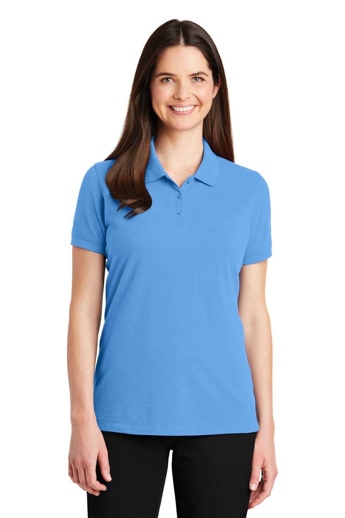 LK8000 Port Authority Ladies EZCotton Polo.