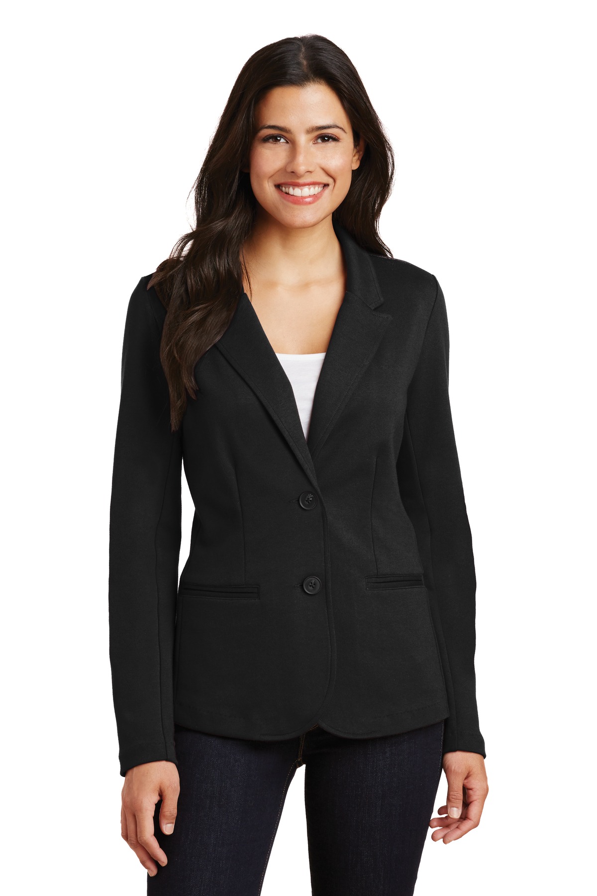 LM2000 Port Authority Ladies Knit Blazer.