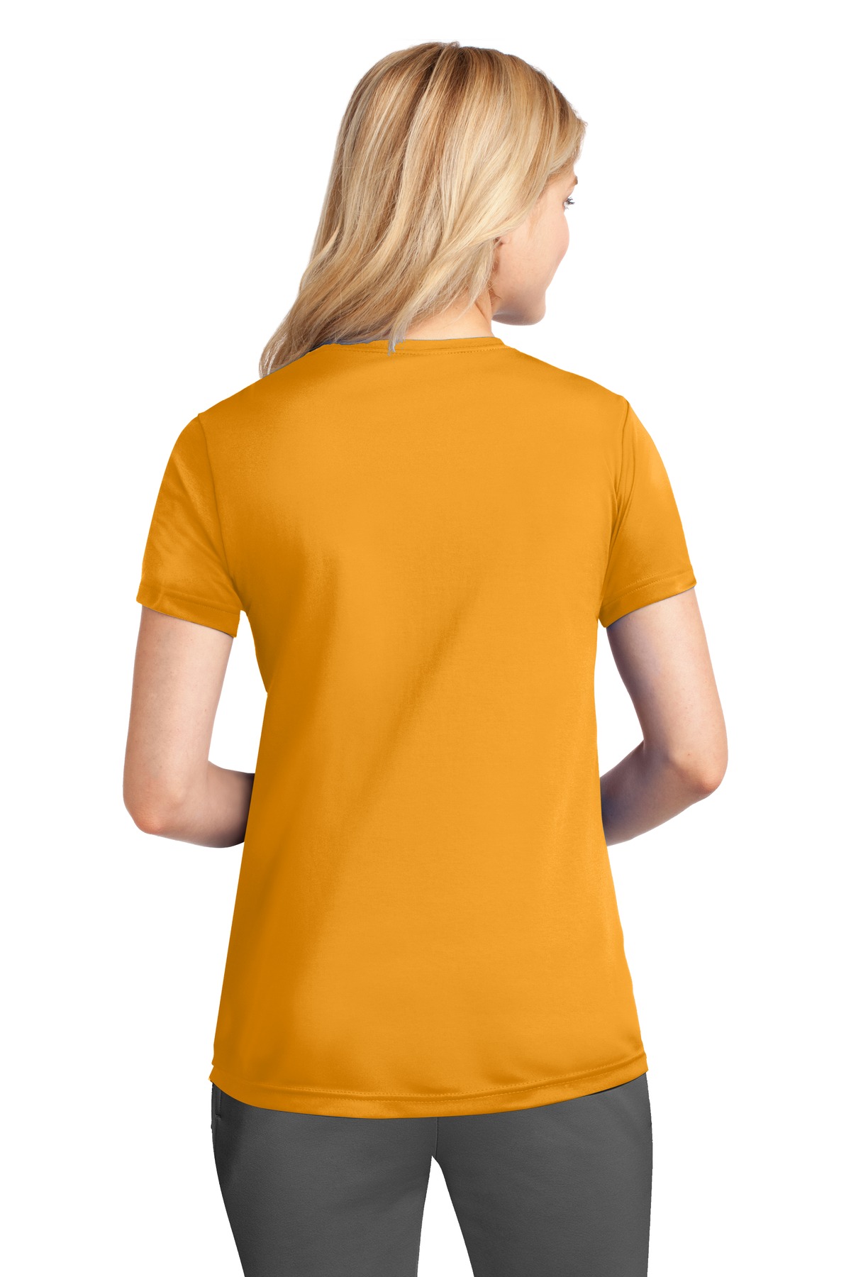 LPC380 Port & Company Ladies Performance Tee. - Back Image