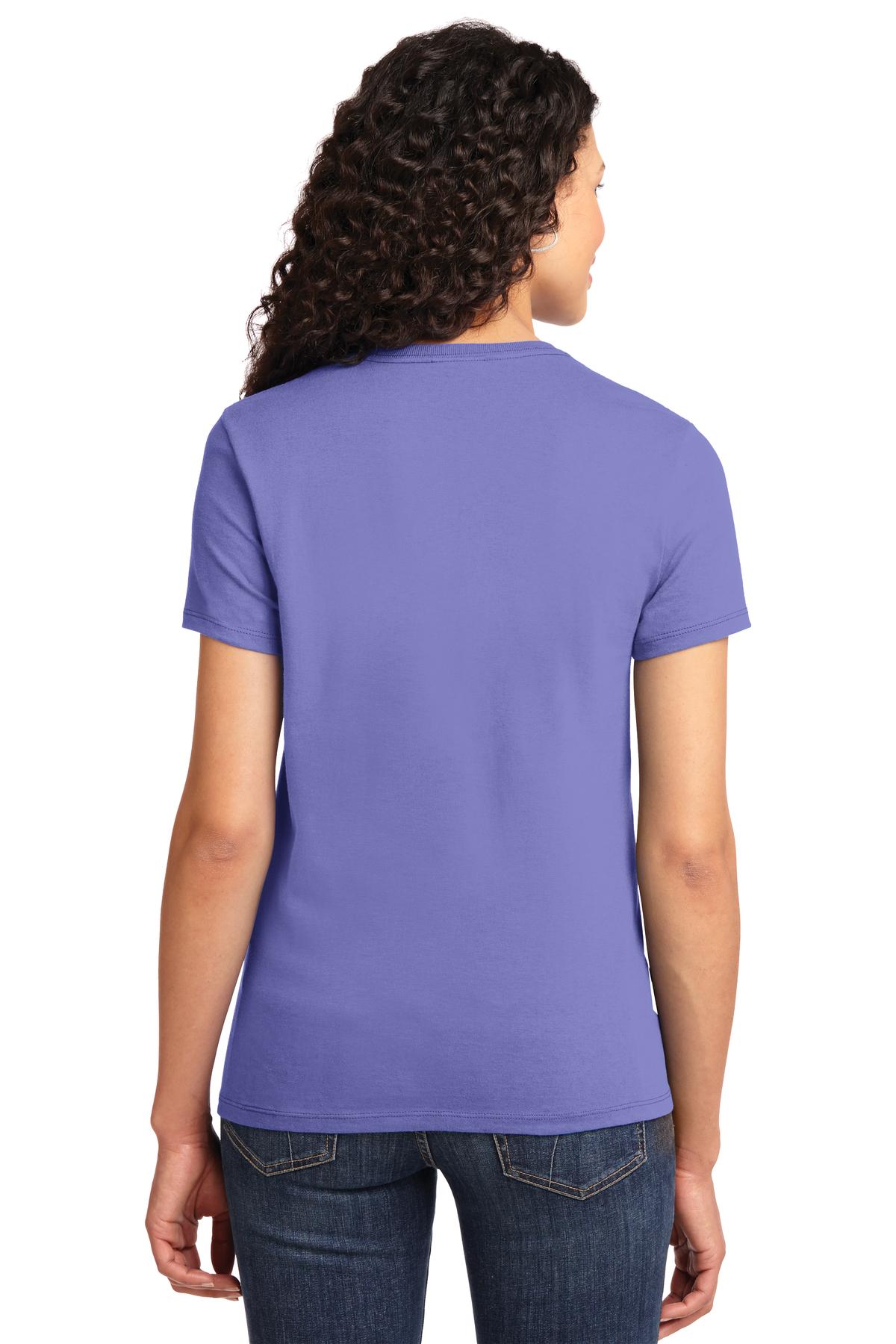 LPC61 Port & Company - Ladies Essential Tee. - Back Image