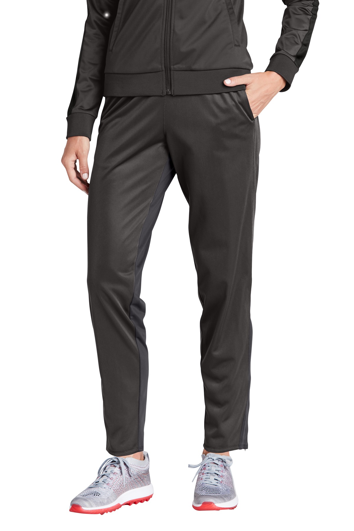 LPST95 Sport-Tek Ladies Tricot Track Jogger