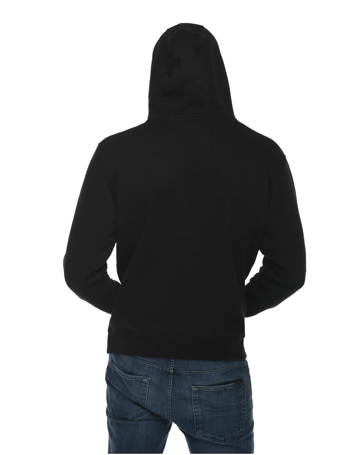 LS14001 Lane Seven Unisex Premium Pullover Hooded Sweatshirt - Back Image