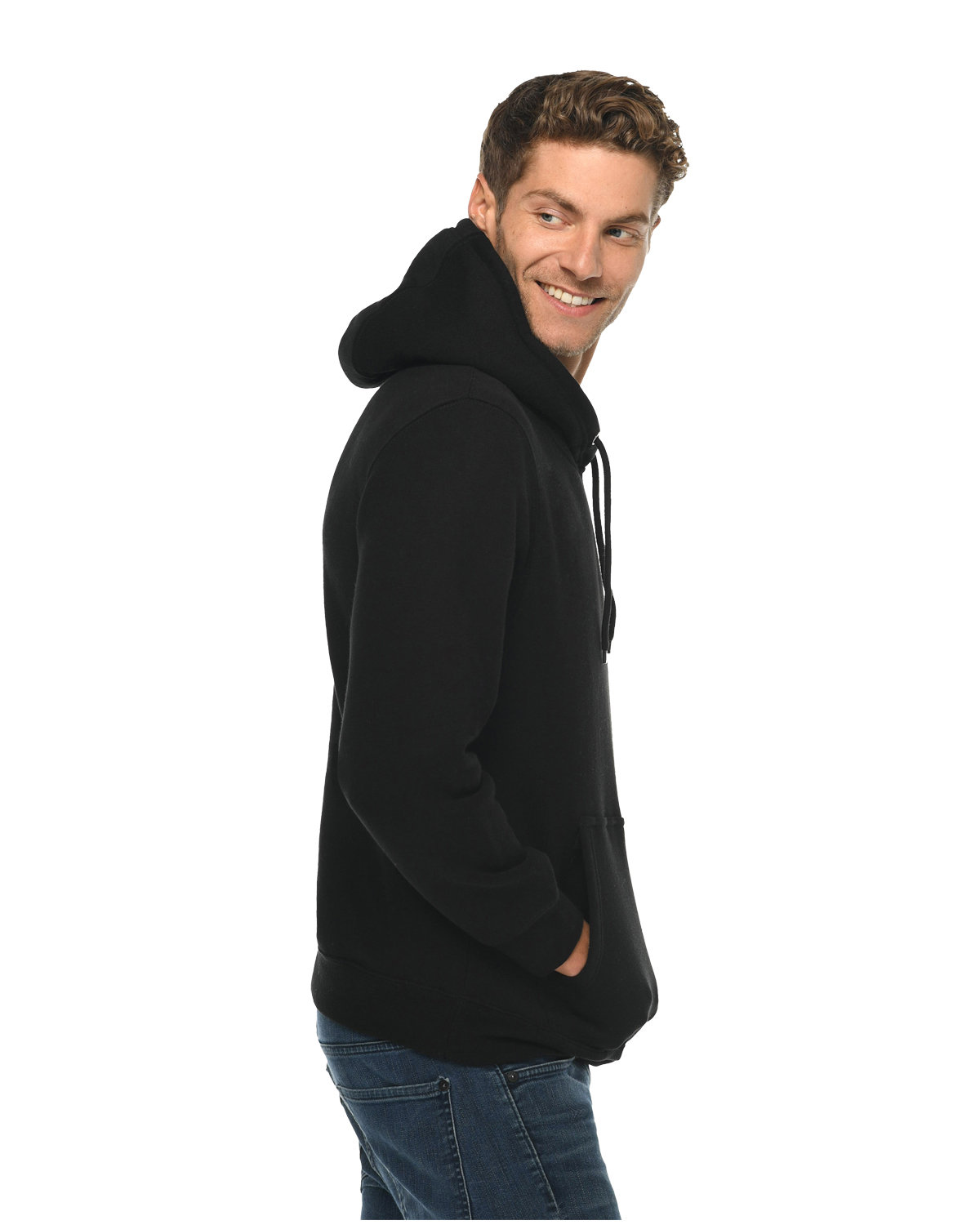 LS14001 Lane Seven Unisex Premium Pullover Hooded Sweatshirt - Siide Image