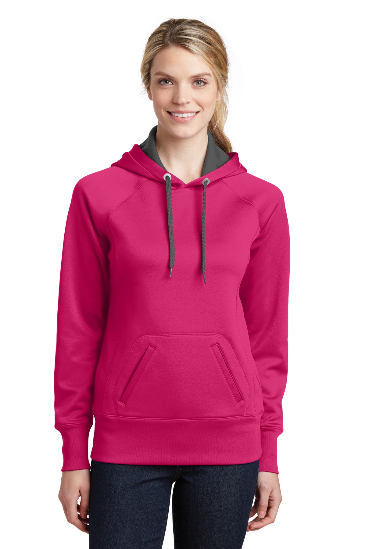 LST250 Sport-Tek Ladies Tech Fleece Hooded Sweatshirt
