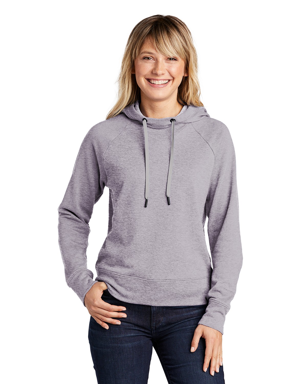 LST272 Sport-Tek Ladies Lightweight French Terry Pullover Hoodie