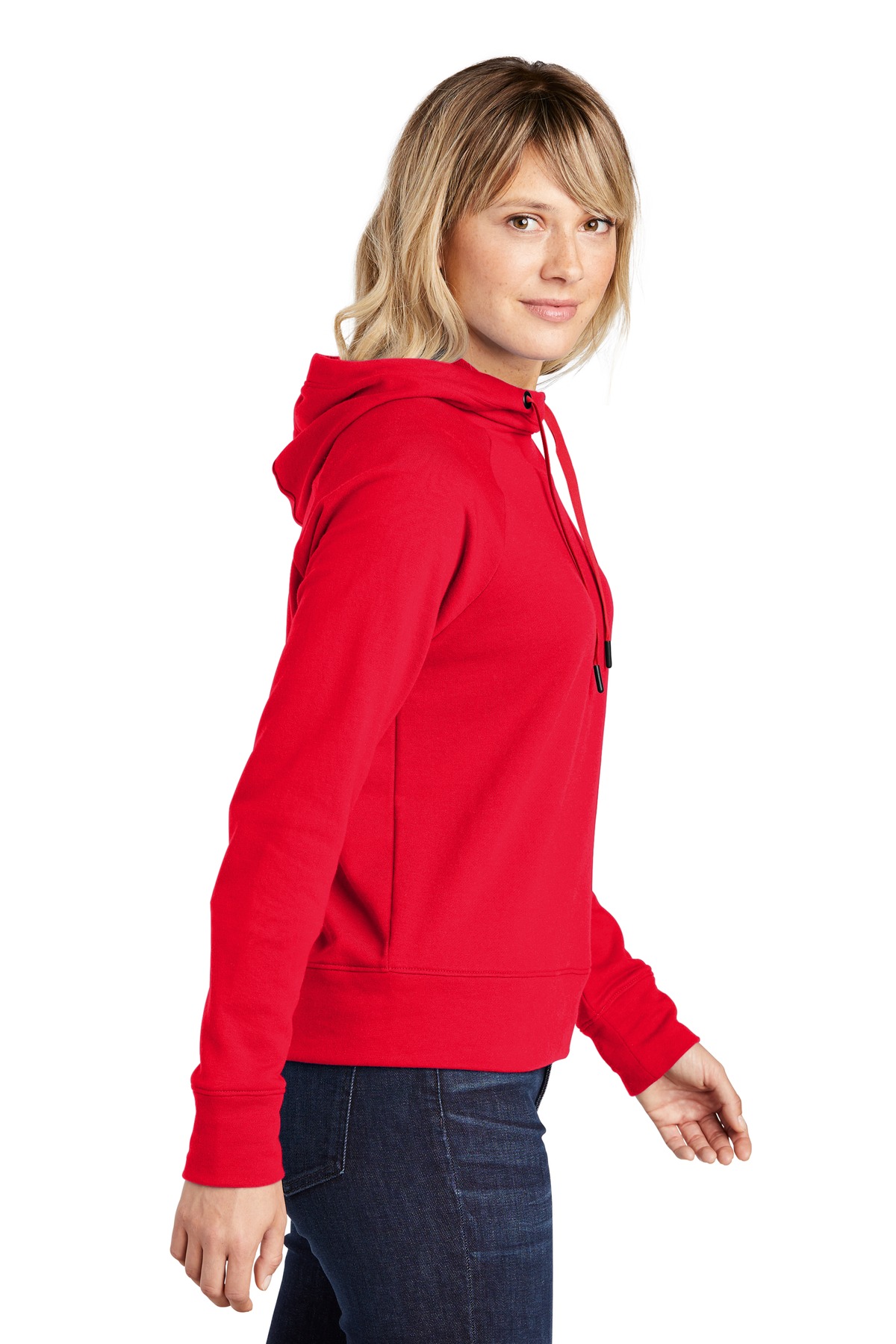 LST272 Sport-Tek Ladies Lightweight French Terry Pullover Hoodie. - Siide Image