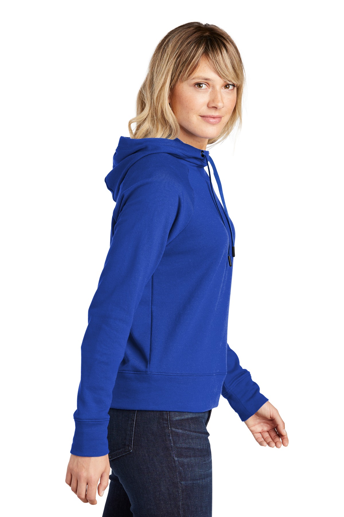 LST272 Sport-Tek Ladies Lightweight French Terry Pullover Hoodie - Siide Image