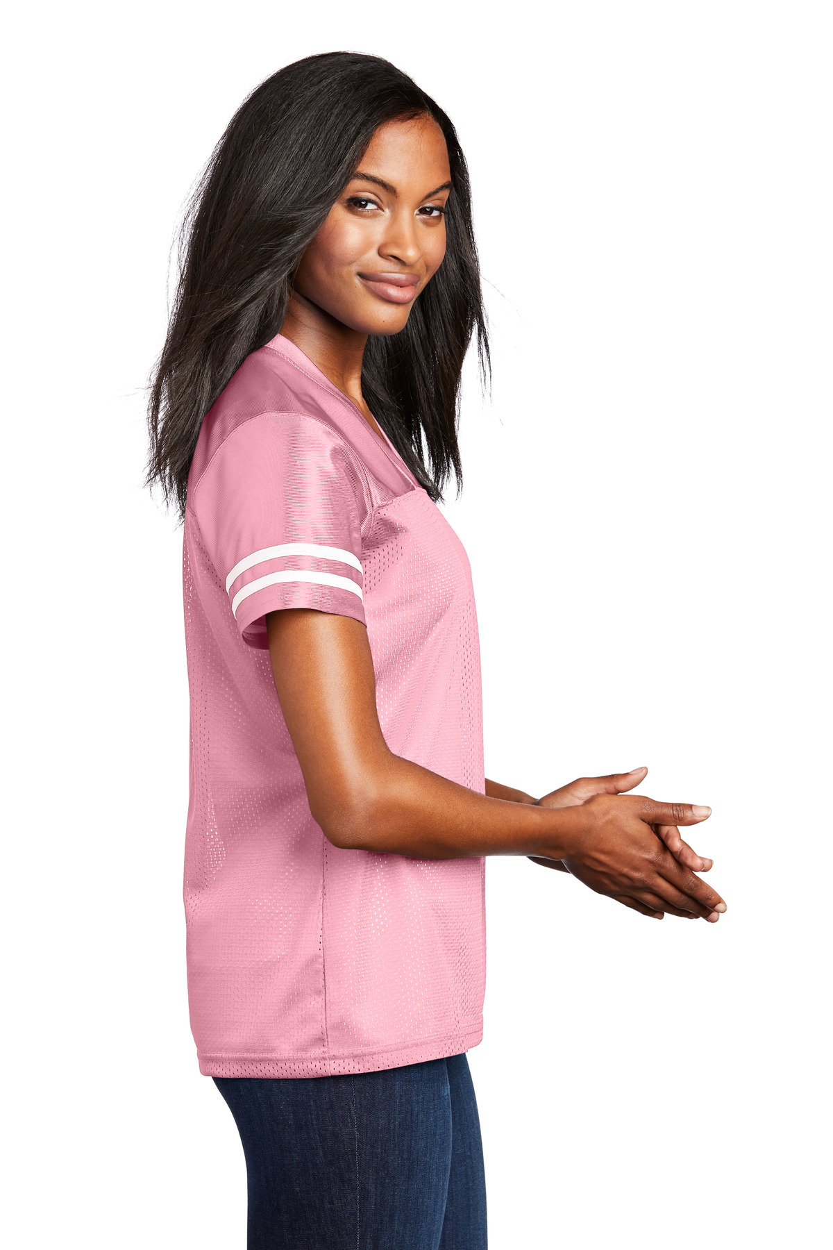 LST307 Sport-Tek Ladies PosiCharge Replica Jersey. LST307 Sport-Tek Ladies PosiCharge Replica Jersey. - Siide Image