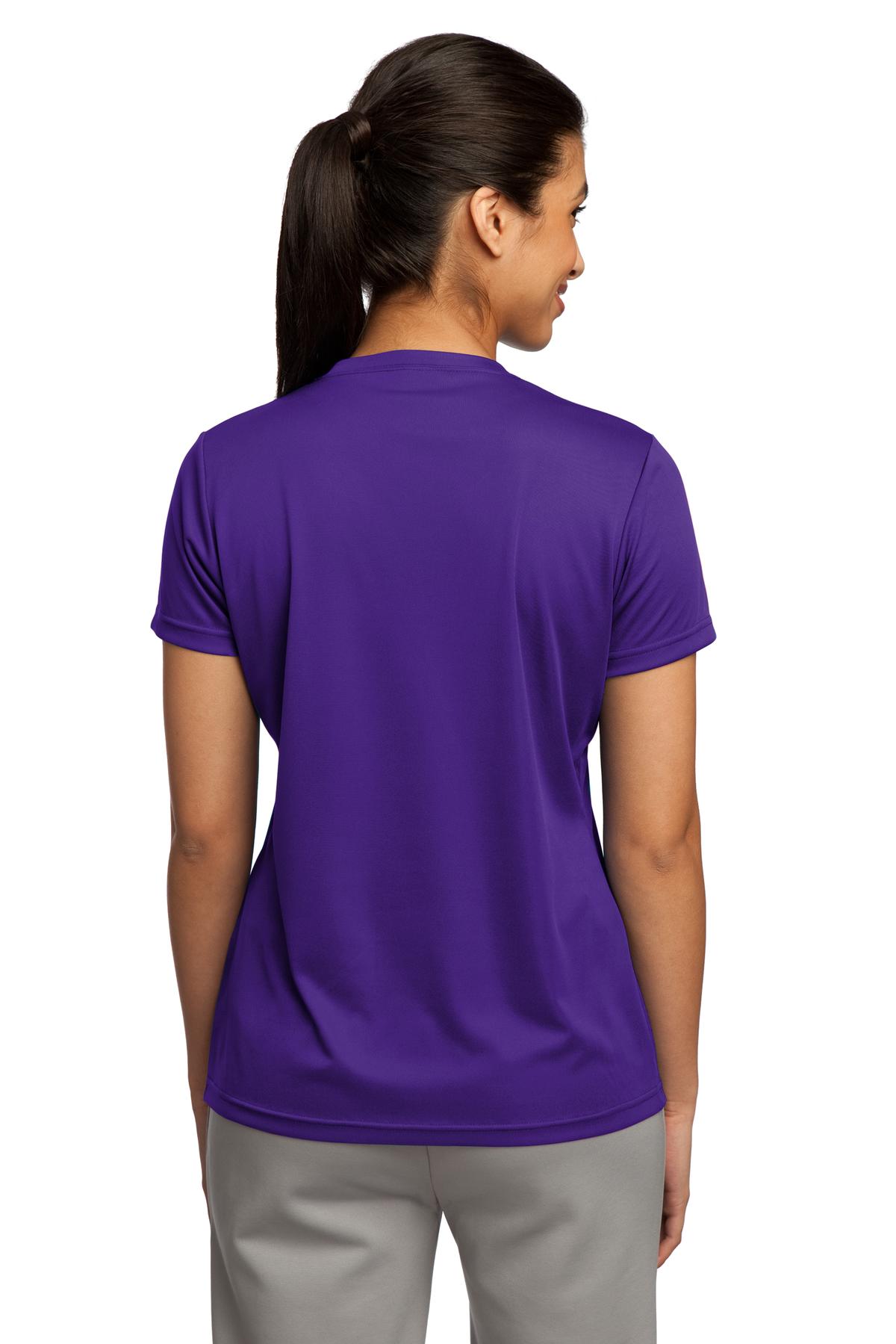 LST350 Sport-Tek Ladies PosiCharge Competitor Tee - Back Image
