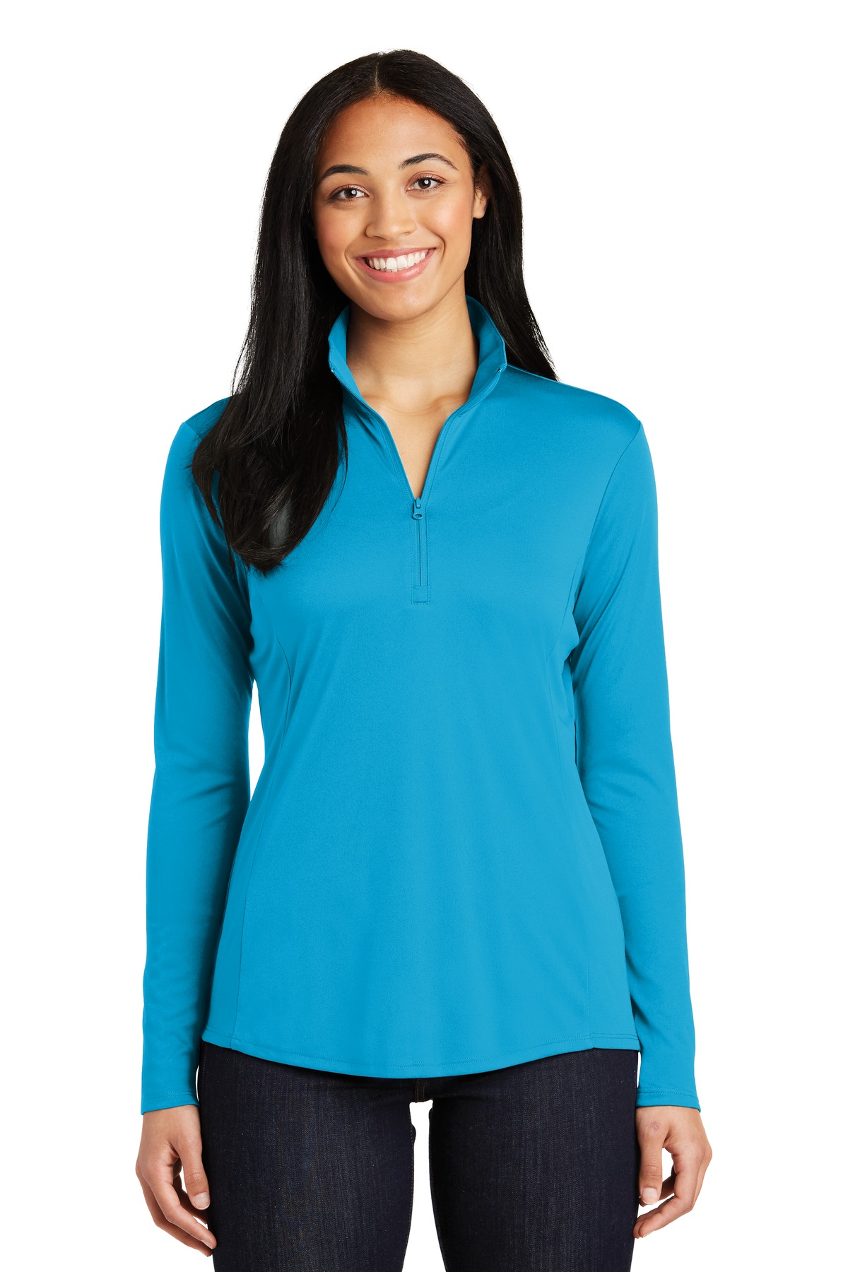 Design Your Sport-Tek LST357 Ladies PosiCharge Competitor 1/4-Zip Pullover.