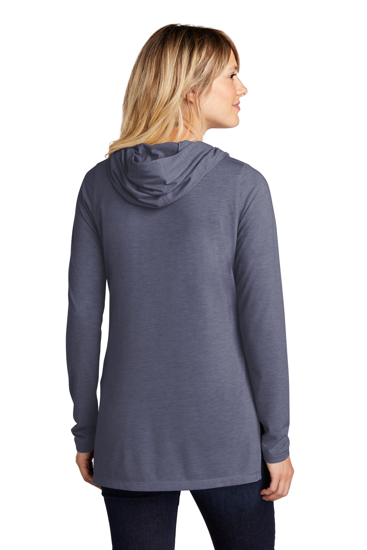 LST406 Sport-Tek Ladies PosiCharge Tri-Blend Wicking Long Sleeve Hoodie LST406 Sport-Tek Ladies PosiCharge Tri-Blend Wicking Long Sleeve Hoodie - Back Image
