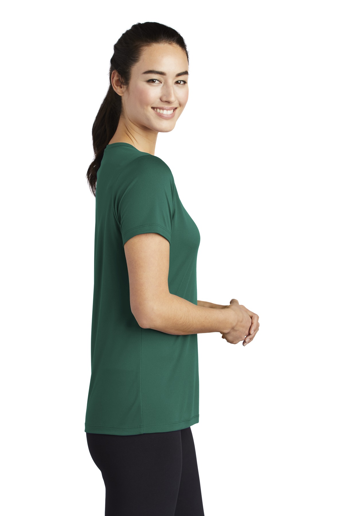 LST420 Sport-Tek Ladies Posi-UV Pro Scoop Neck Tee. - Siide Image