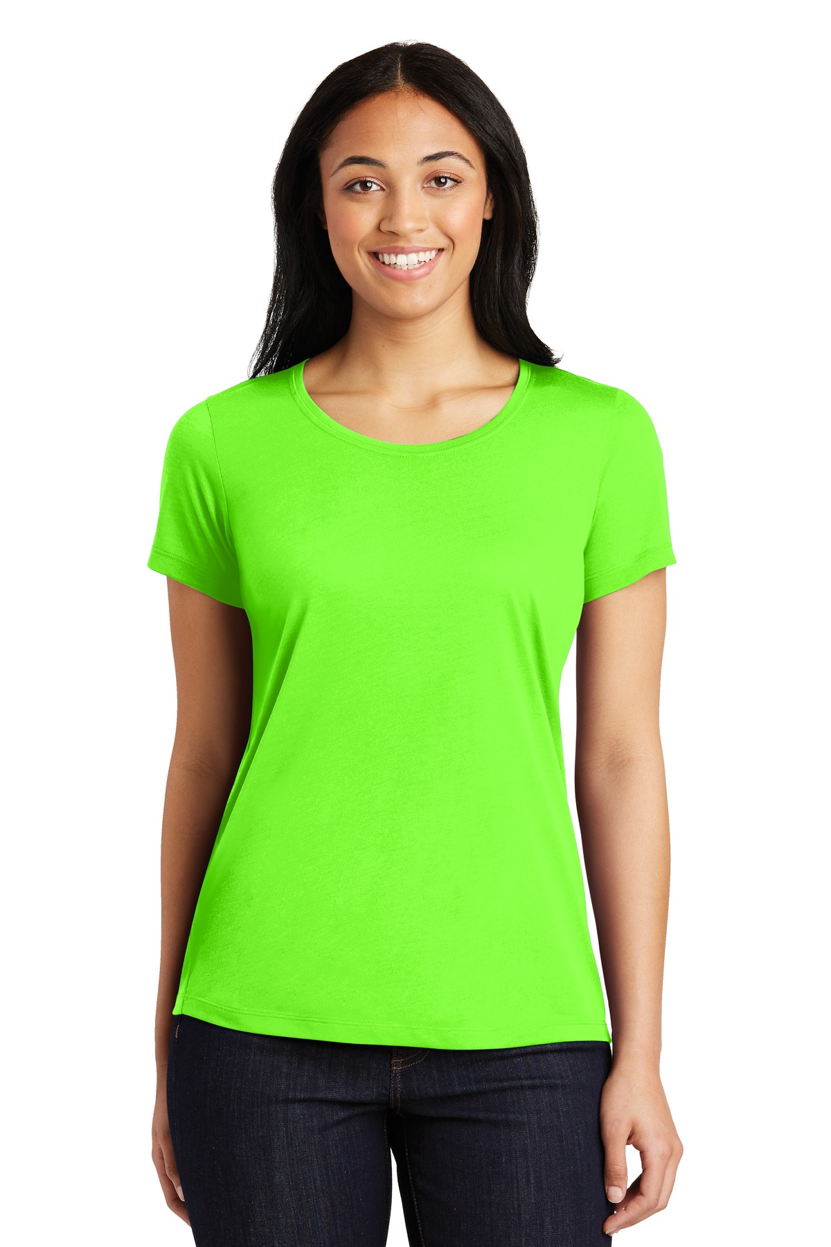 LST450 Sport-Tek Ladies PosiCharge Competitor Cotton Touch Scoop Neck Tee. LST450 Sport-Tek Ladies PosiCharge Competitor Cotton Touch Scoop Neck Tee.