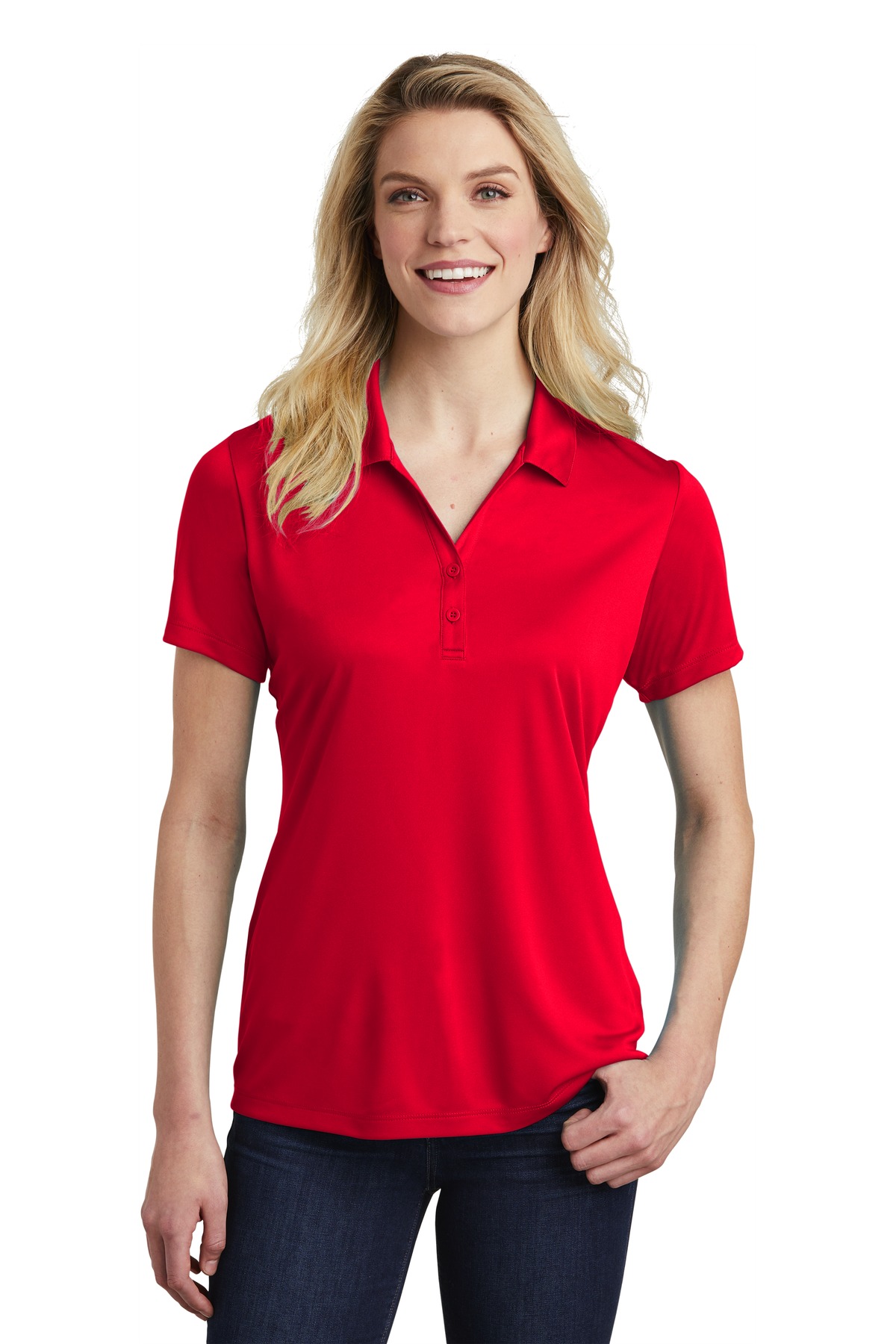 LST550 Sport-Tek Ladies PosiCharge Competitor Polo.