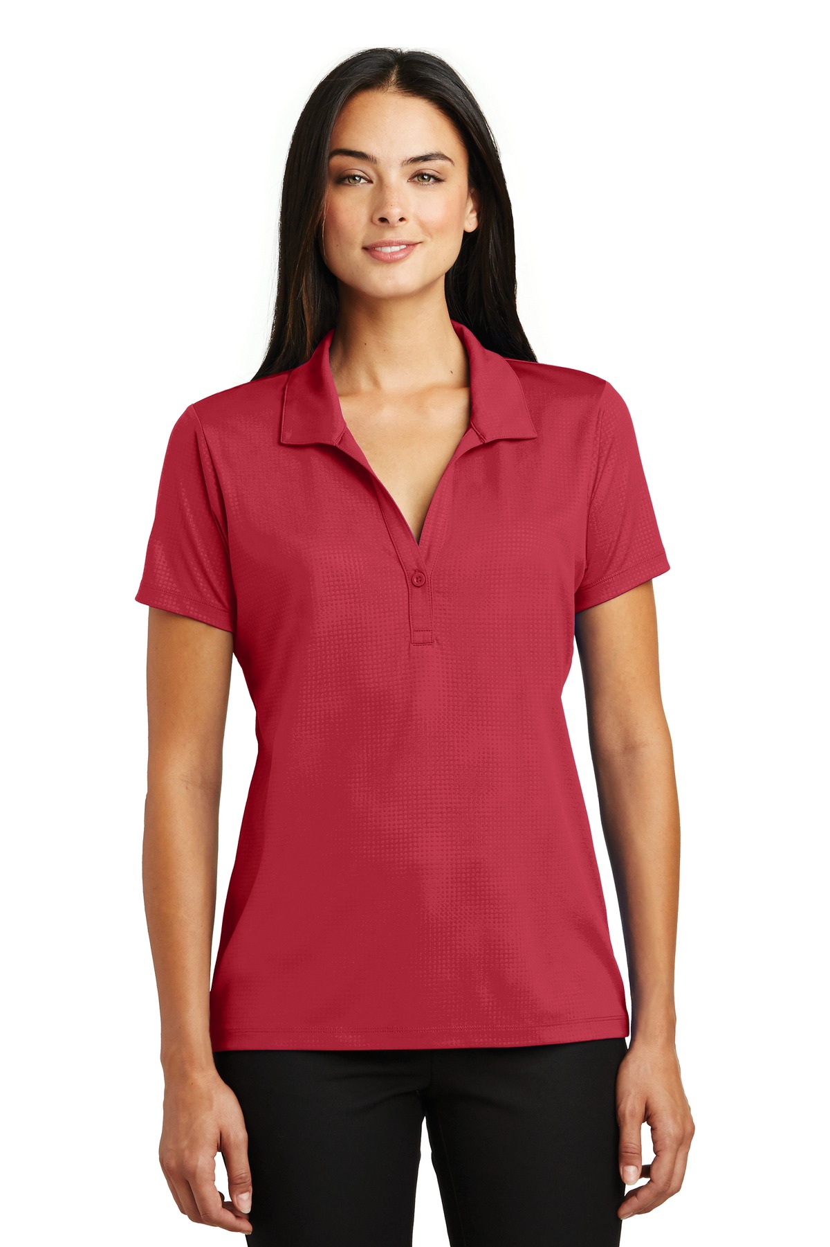 LST630 Sport-Tek Ladies Embossed PosiCharge Tough Polo .