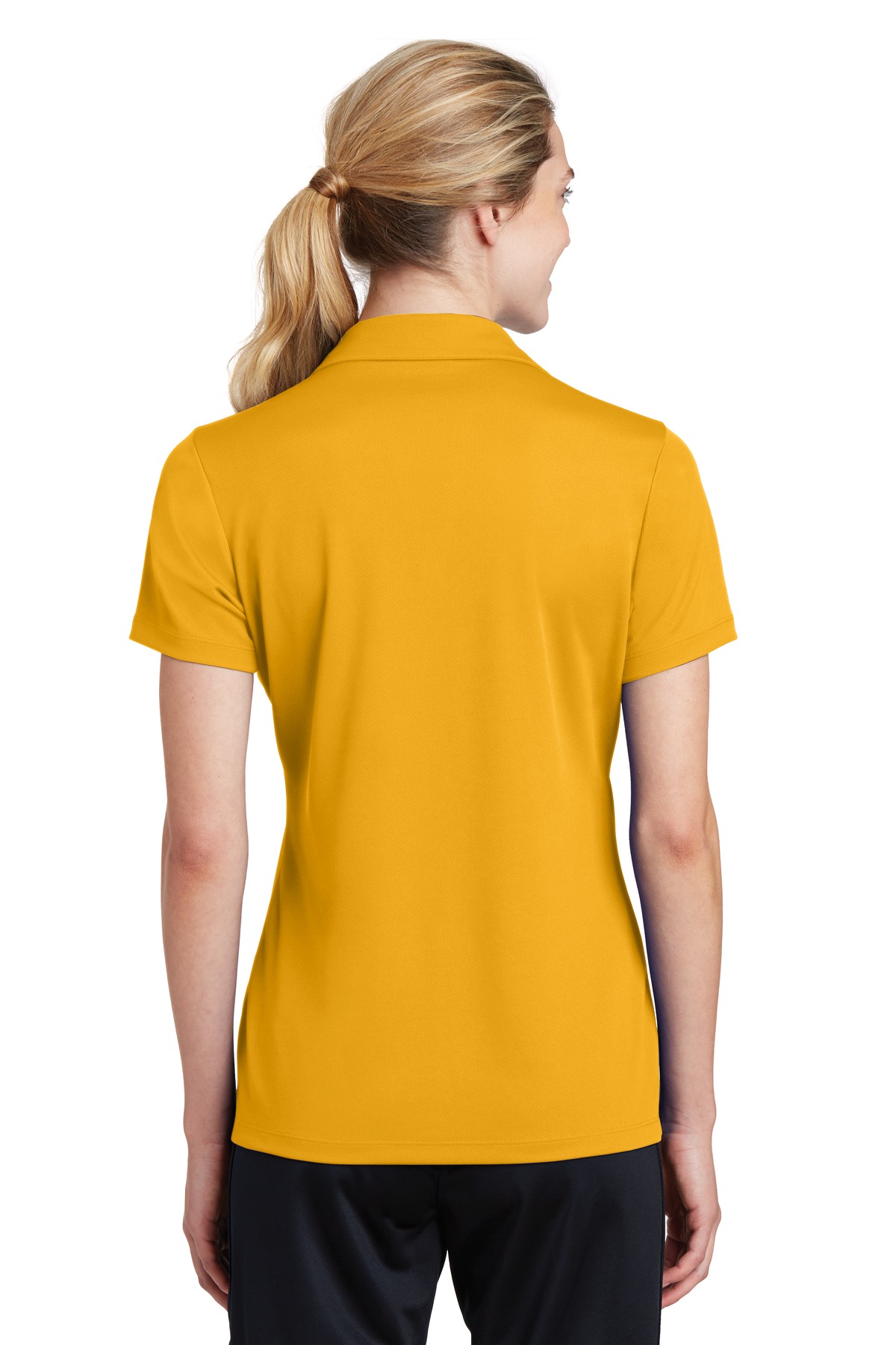 LST640 Sport-Tek Ladies PosiCharge RacerMesh Polo - Back Image