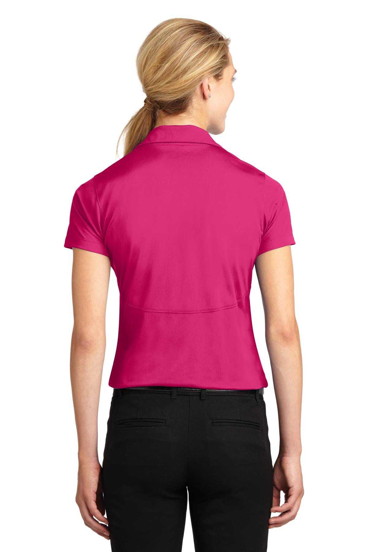 LST650 Sport-Tek Ladies Micropique Sport-Wick Polo. - Back Image