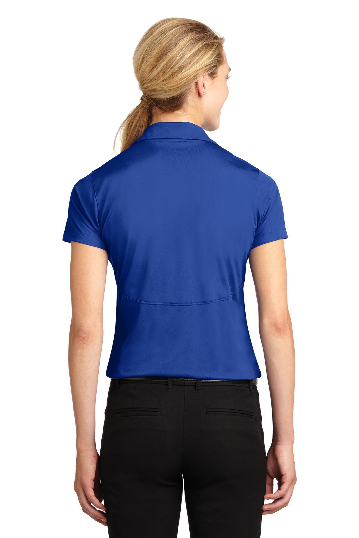LST650 Sport-Tek Ladies Micropique Sport-Wick Polo. - Back Image