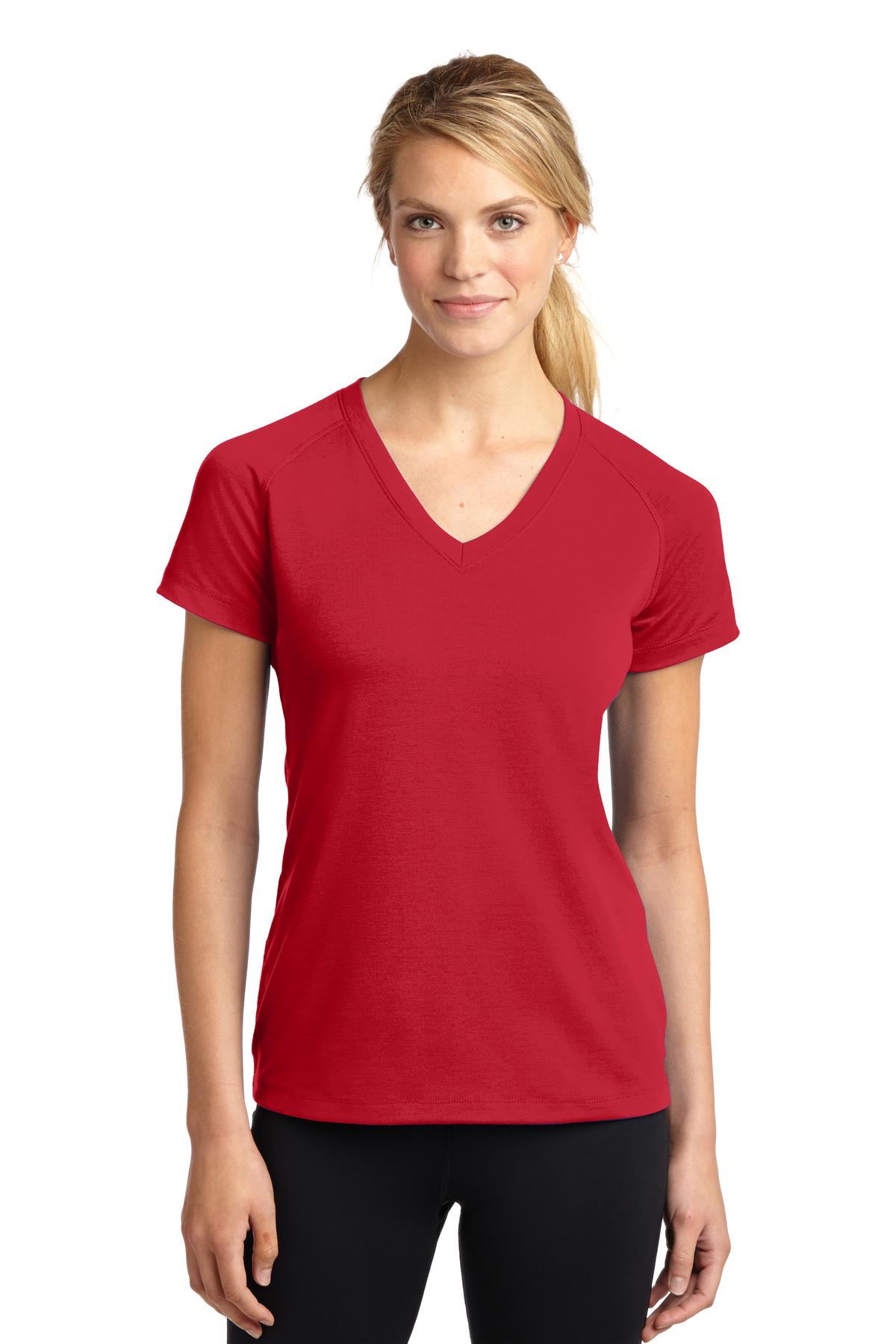 LST700 Sport-Tek Ladies Ultimate Performance V-Neck. LST700 Sport-Tek Ladies Ultimate Performance V-Neck.