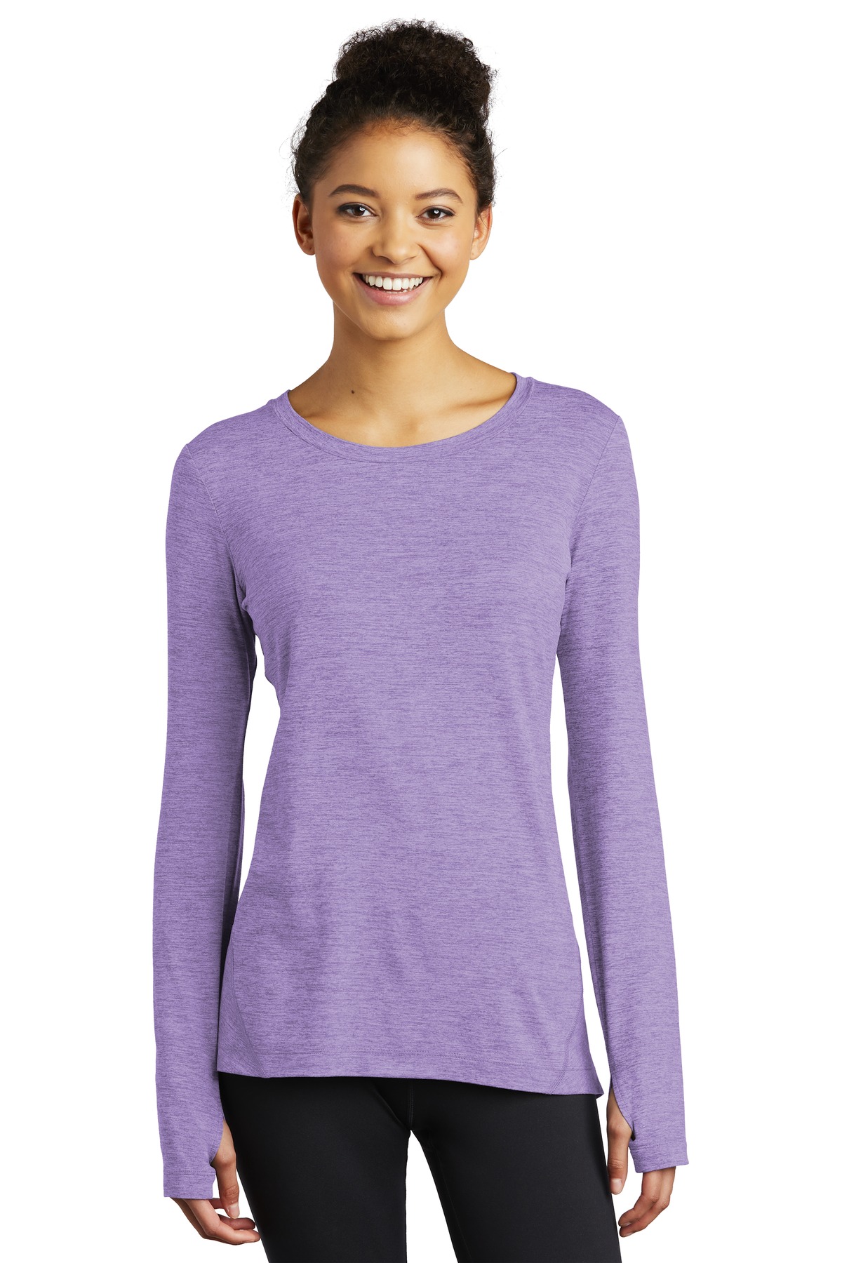 LST710 Sport-Tek Ladies Exchange 1.5 Long Sleeve Crew. LST710 Sport-Tek Ladies Exchange 1.5 Long Sleeve Crew.