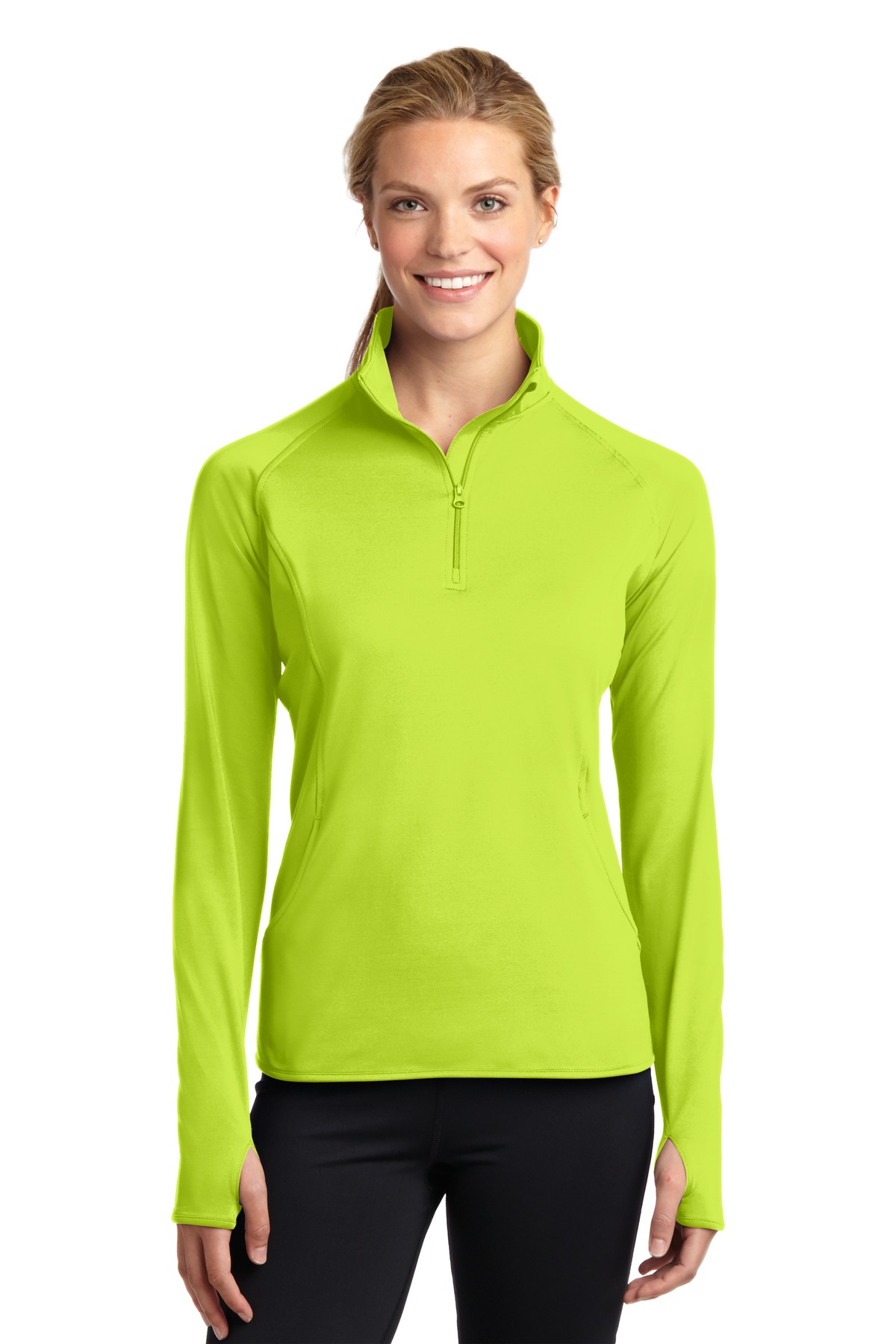 LST850 Sport-Tek Ladies Sport-Wick Stretch 1/2-Zip Pullover. LST850 Sport-Tek Ladies Sport-Wick Stretch 1/2-Zip Pullover.