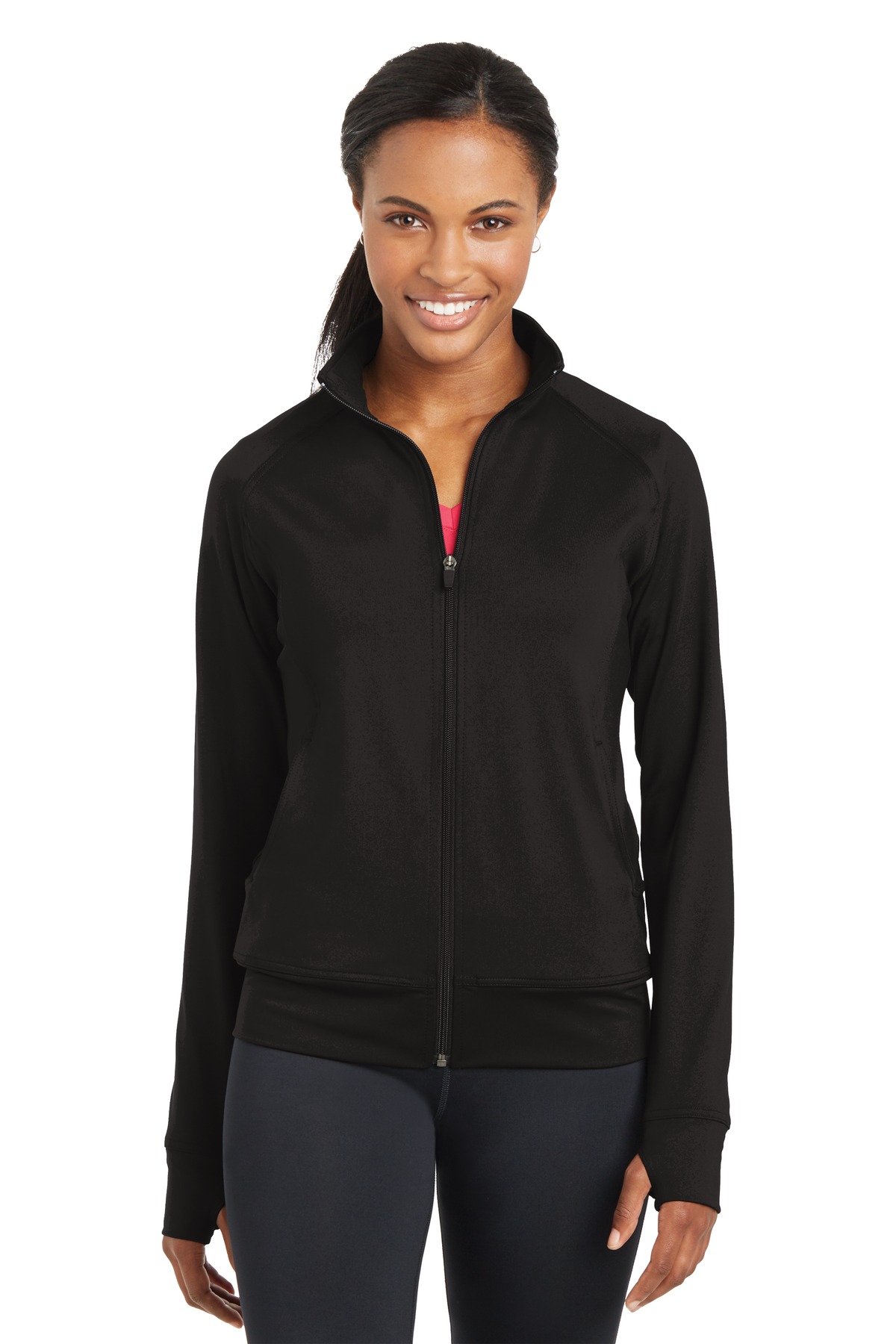 LST885 Sport-Tek ® Ladies NRG Fitness Jacket. Zoom Image