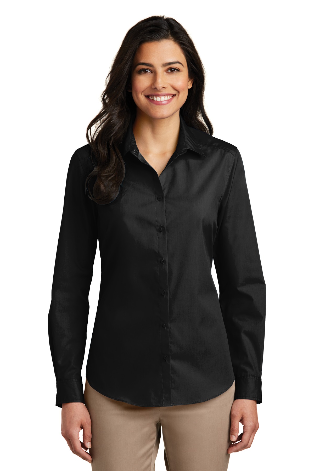 LW100 Port Authority Ladies Long Sleeve Shirt LW100 Port Authority Ladies Long Sleeve Shirt