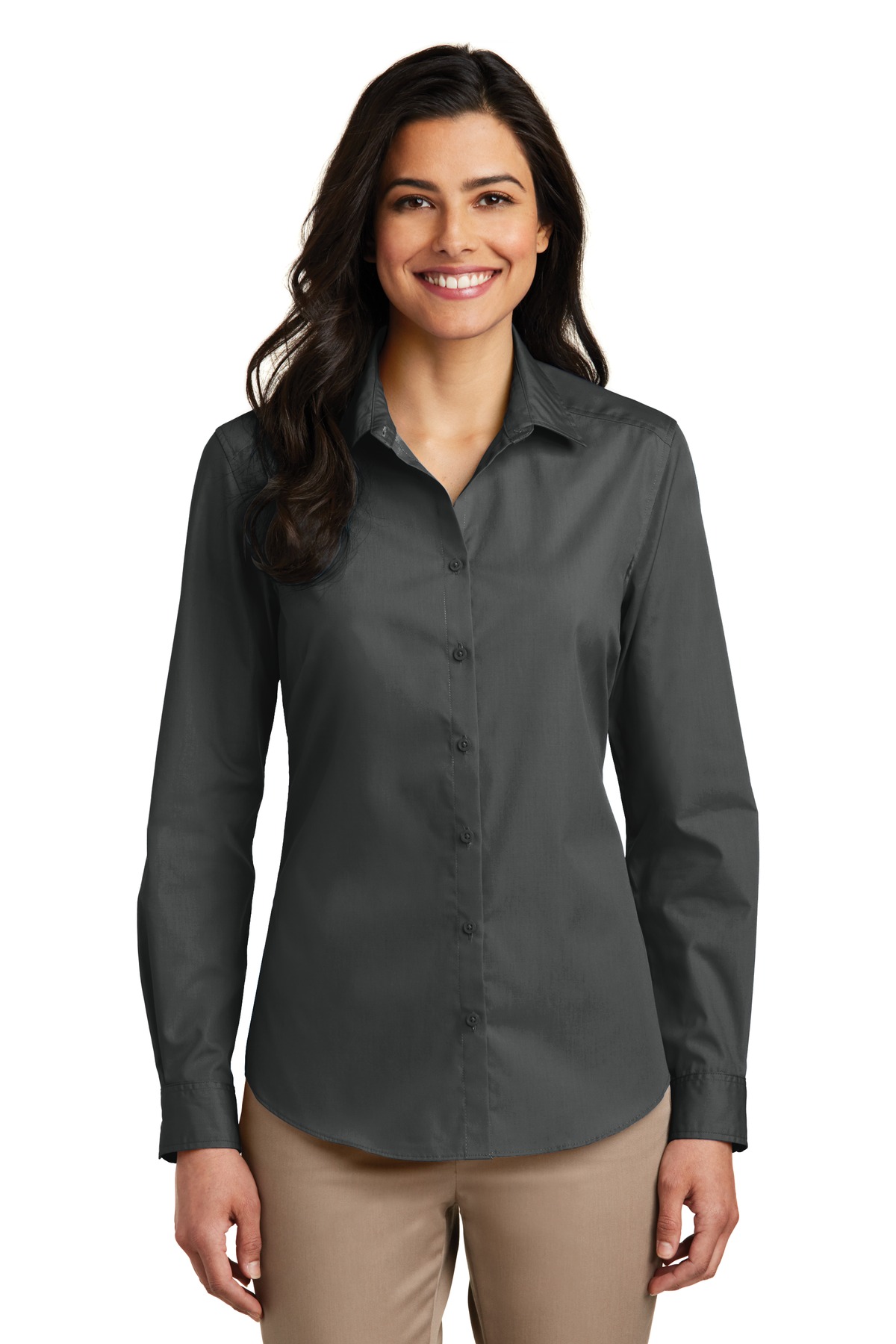 LW100 Port Authority Ladies Long Sleeve Shirt LW100 Port Authority Ladies Long Sleeve Shirt