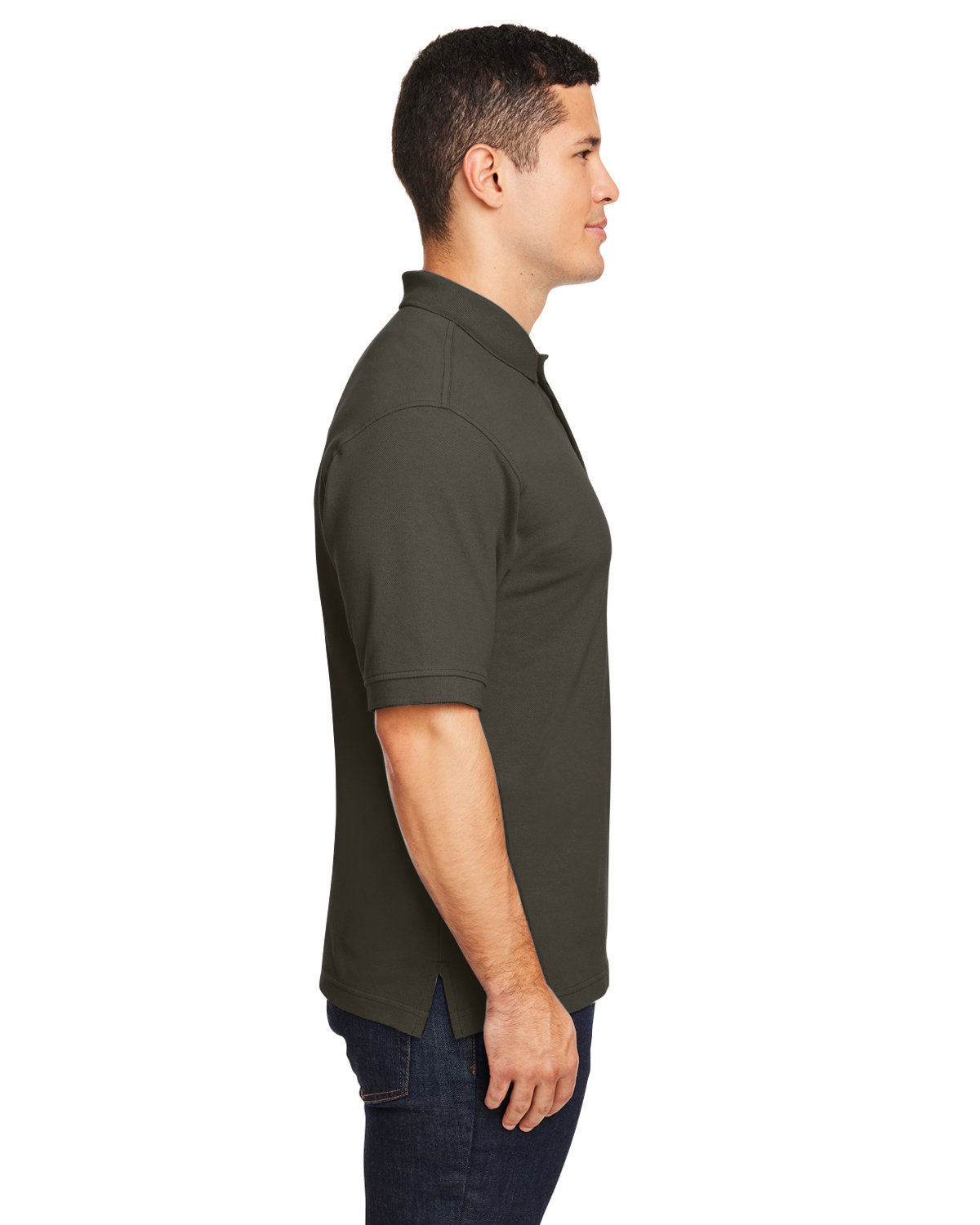 M200 Harriton Mens 6 oz. Ringspun Cotton Piqué Short-Sleeve Polo M200 Harriton Mens 6 oz. Ringspun Cotton Piqué Short-Sleeve Polo - Siide Image