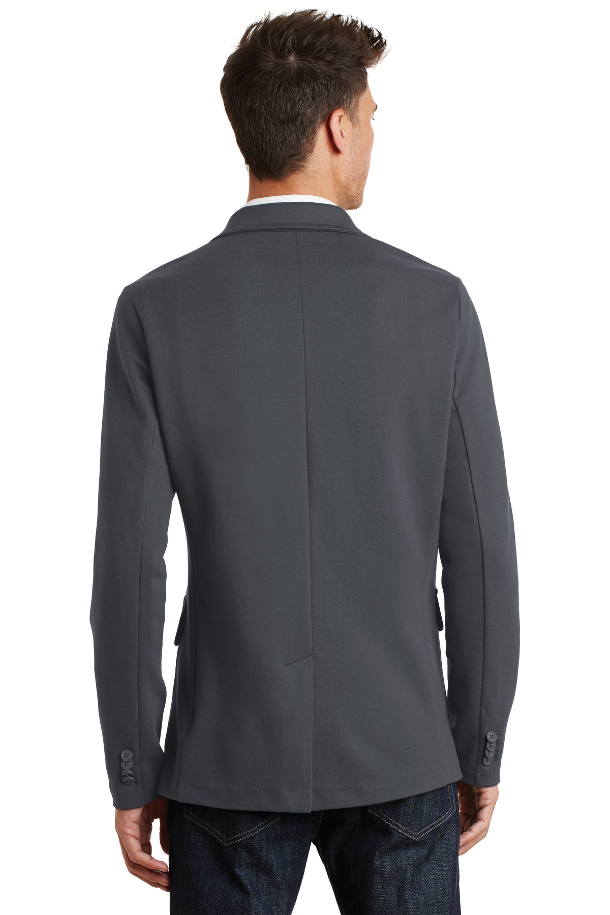 M2000 Port Authority Knit Blazer. - Back Image