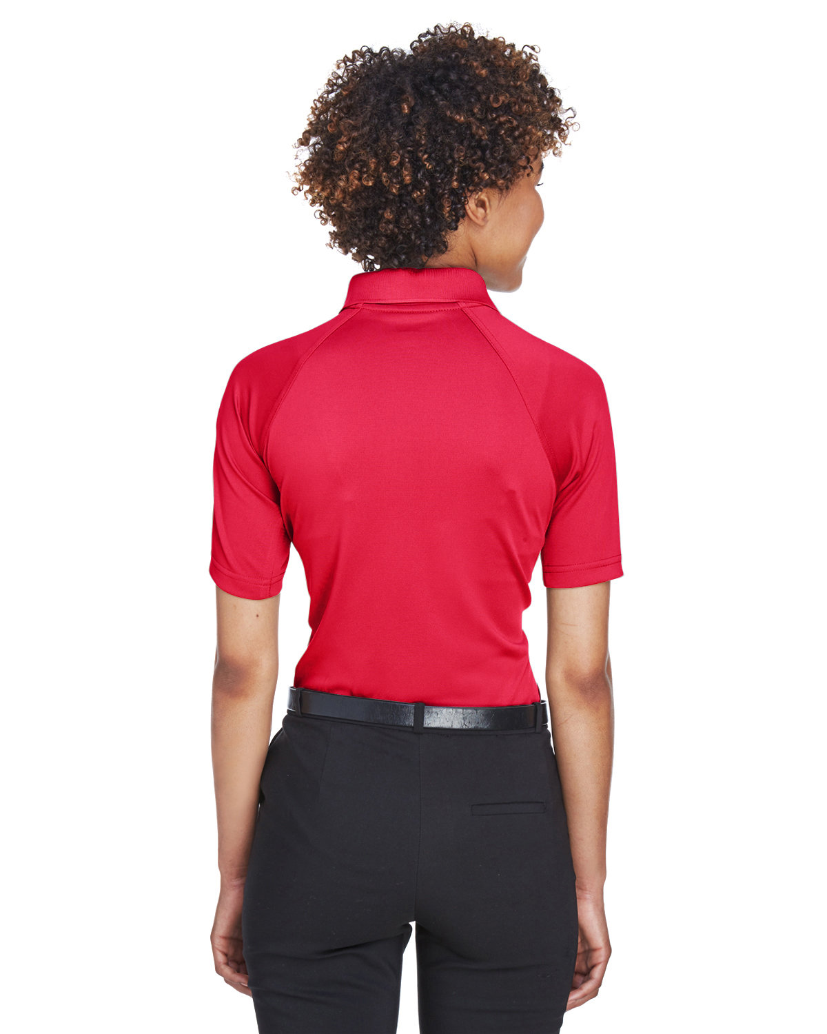 M211W Harriton Ladies Advantage Snag Protection Plus Tactical Polo - Back Image