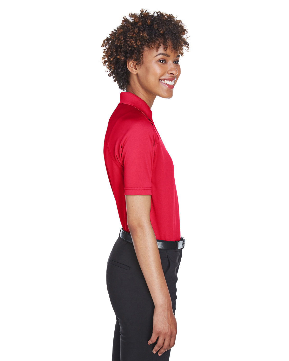M211W Harriton Ladies Advantage Snag Protection Plus Tactical Polo - Siide Image
