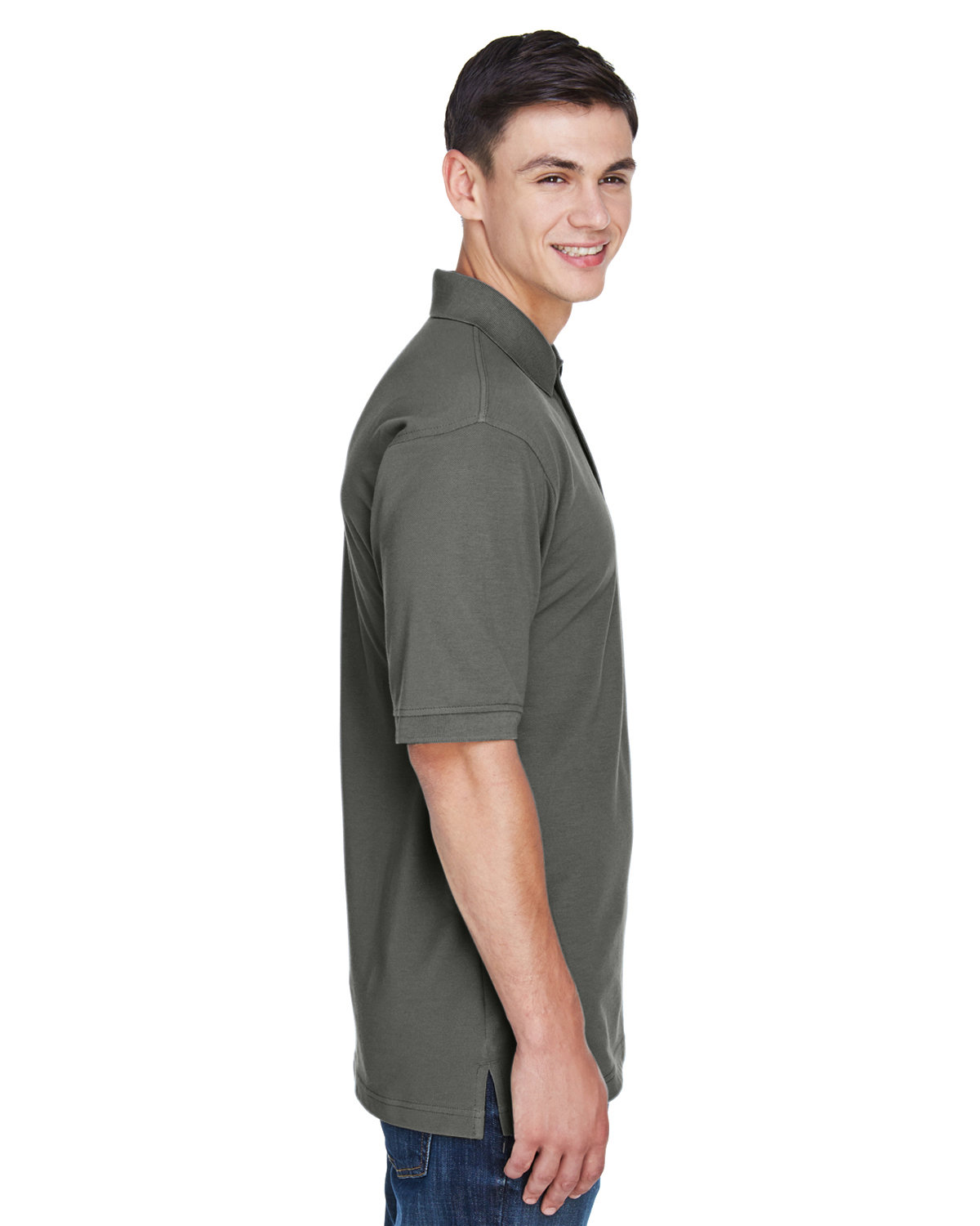 M265 Harriton Mens 5.6 oz. Easy Blend Polo - Siide Image