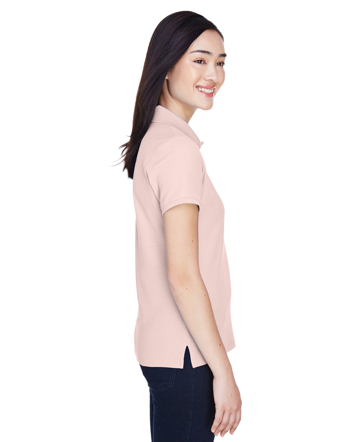 M280W Harriton Ladies 5 oz. Blend-Tek Polo - Siide Image