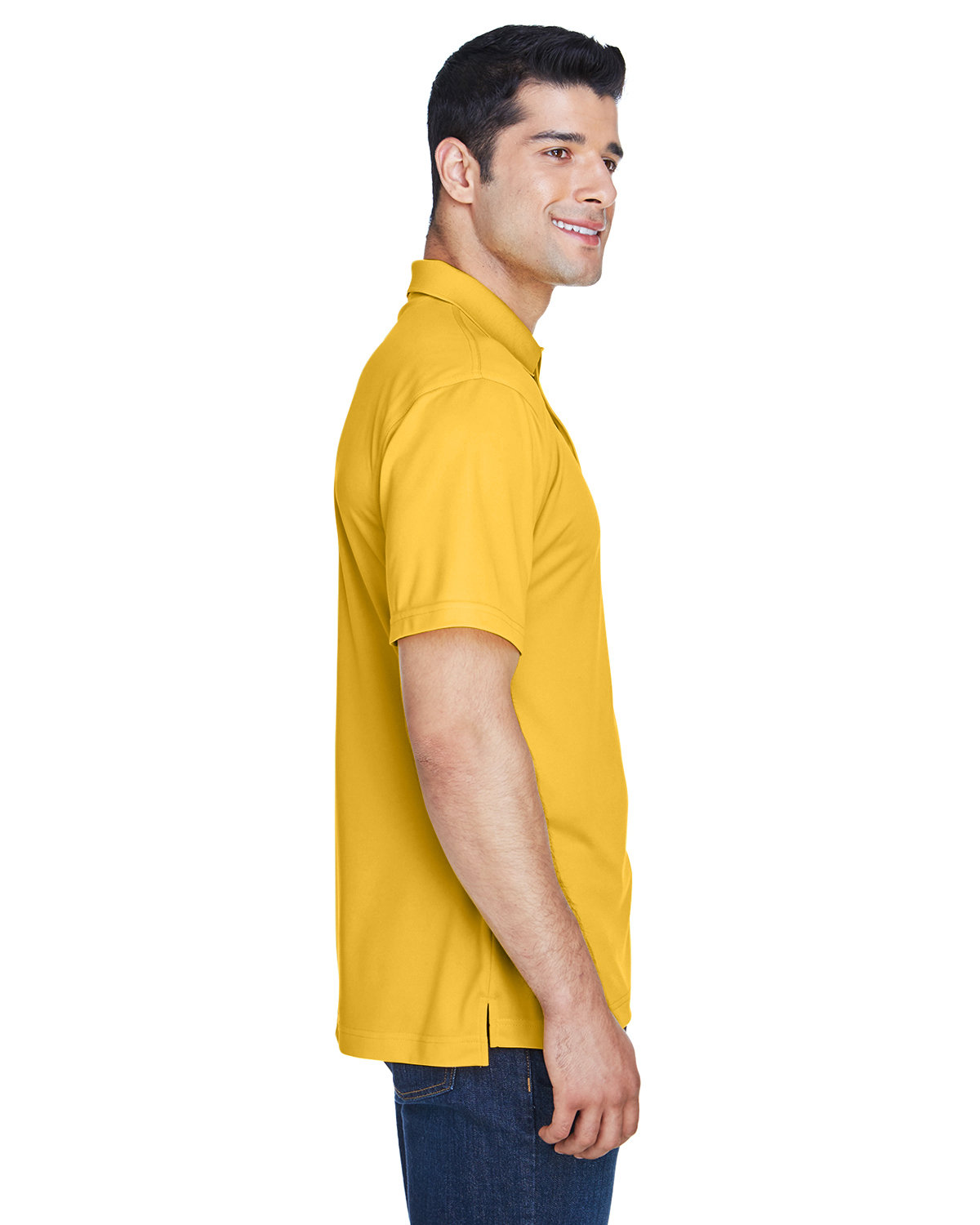 M315 Harriton Mens 4 oz. Polytech Polo M315 Harriton Mens 4 oz. Polytech Polo - Siide Image