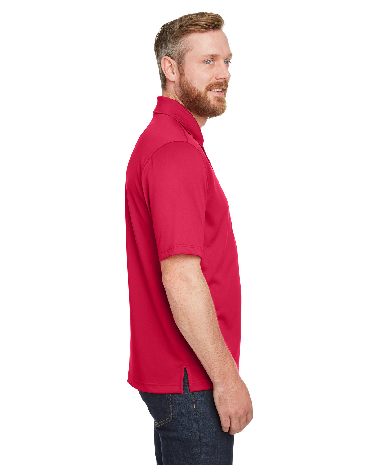 M348P Harriton Mens Advantage Snag Protection Plus IL Pocket Polo - Siide Image