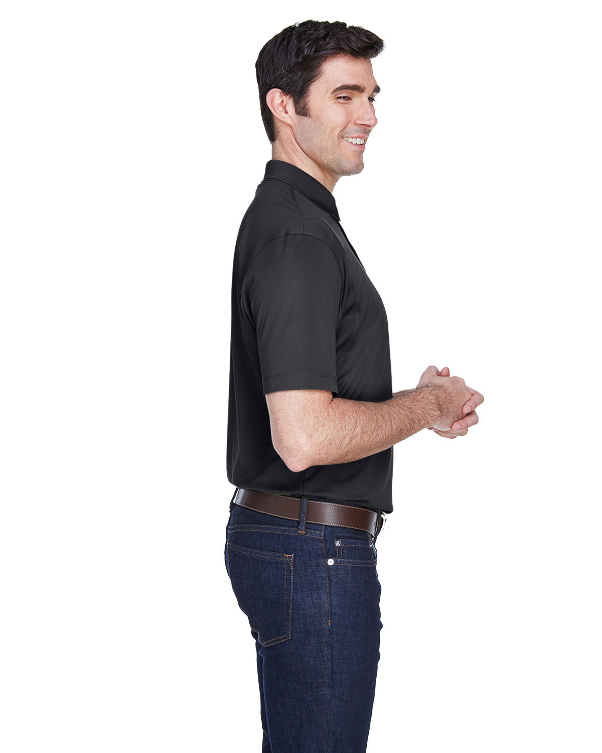 M354 Harriton Mens Micro-Piqué Polo - Siide Image