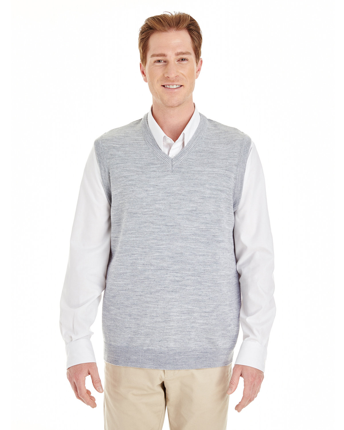 M415 Harriton Mens Pilbloc V-Neck Sweater Vest M415 Harriton Mens Pilbloc V-Neck Sweater Vest