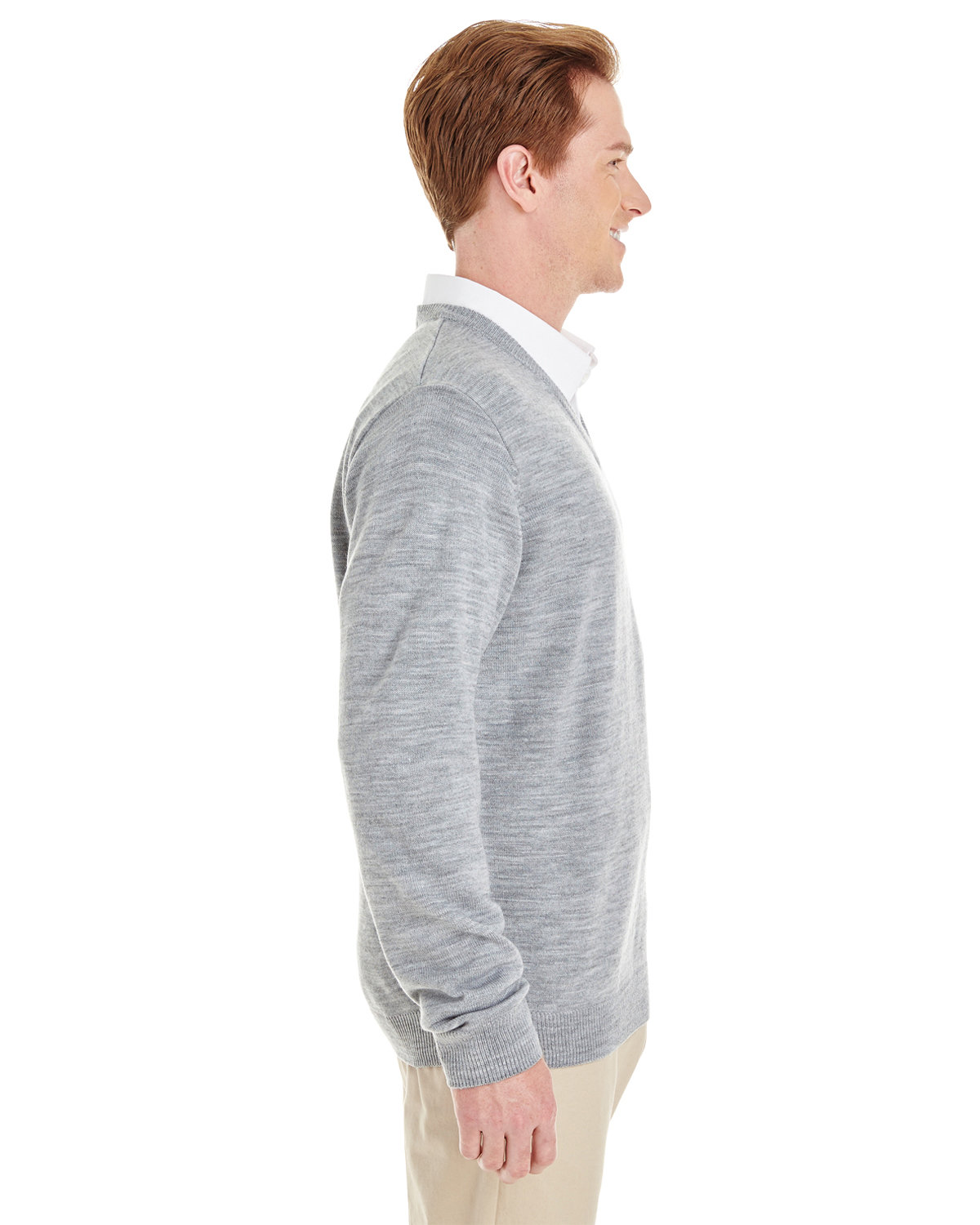 M420 Harriton Mens Pilbloc V-Neck Sweater M420 Harriton Mens Pilbloc V-Neck Sweater - Siide Image