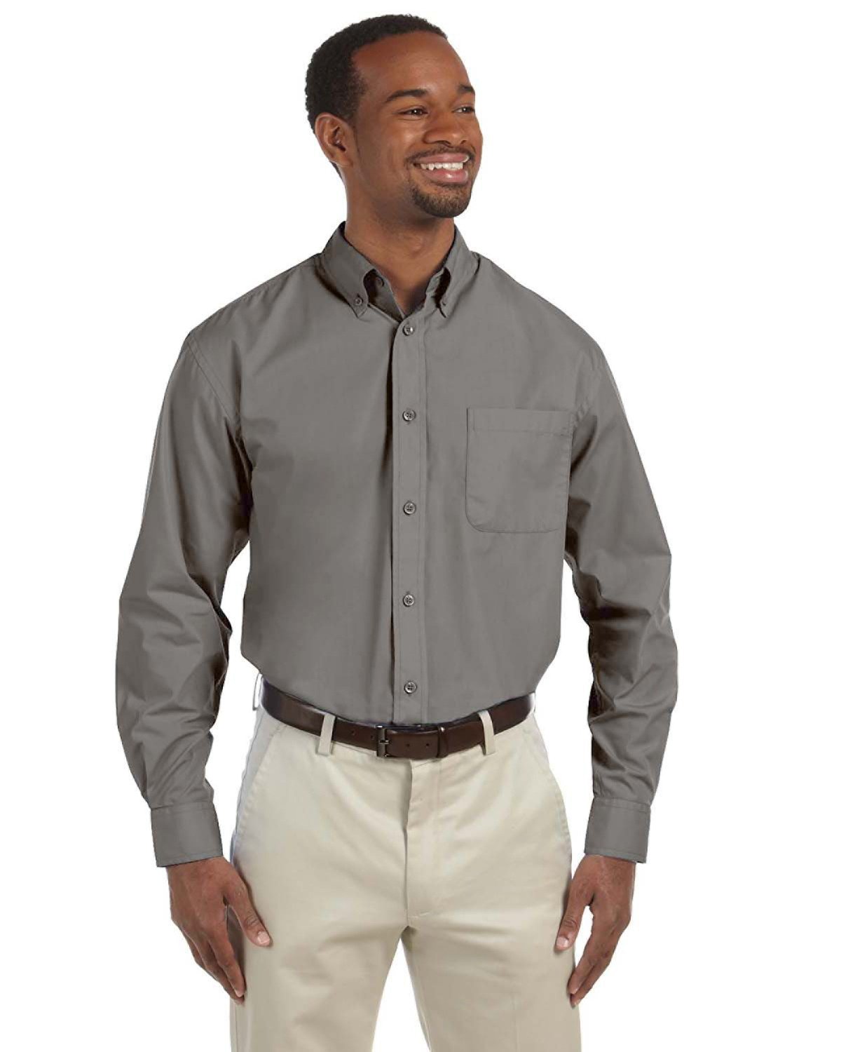 M510 Harriton Mens 3.1 oz. Essential Poplin