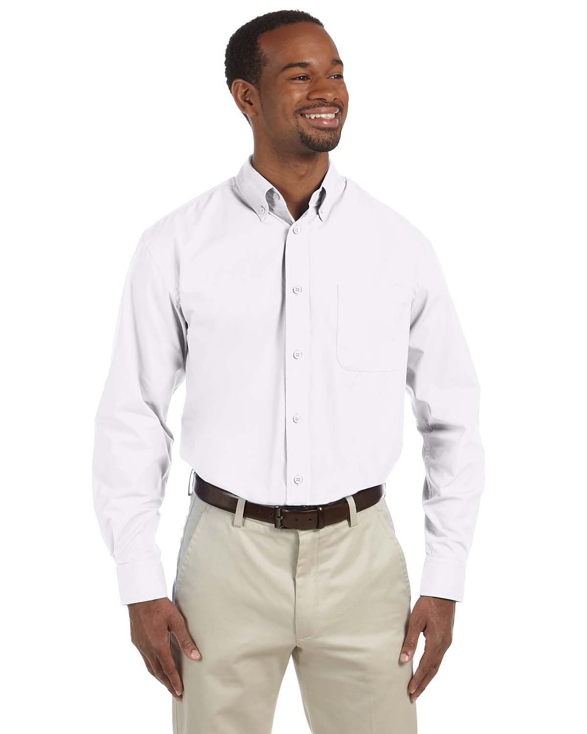 M510T Harriton Mens Tall 3.1 oz. Essential Poplin