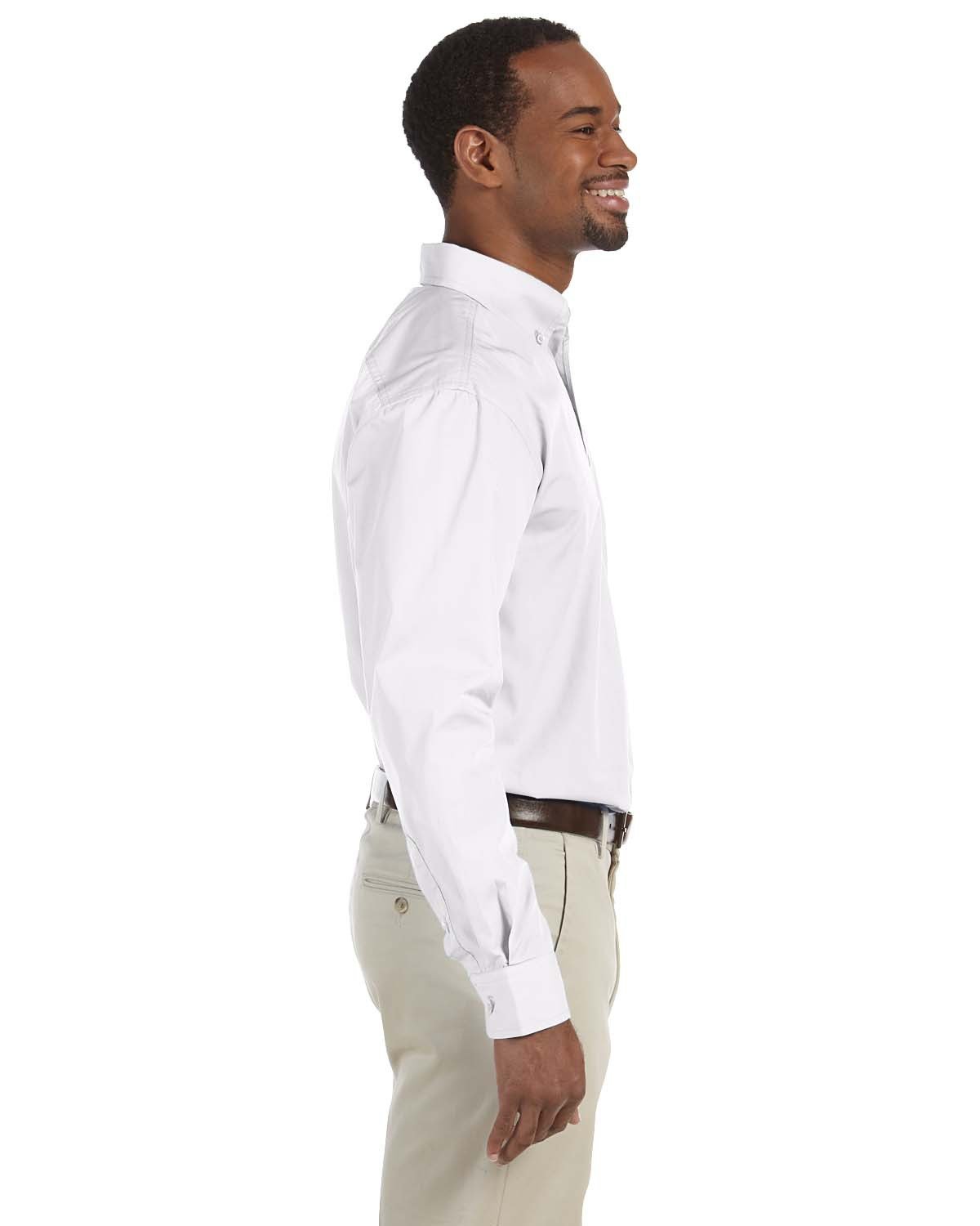 M510T Harriton Mens Tall 3.1 oz. Essential Poplin - Siide Image