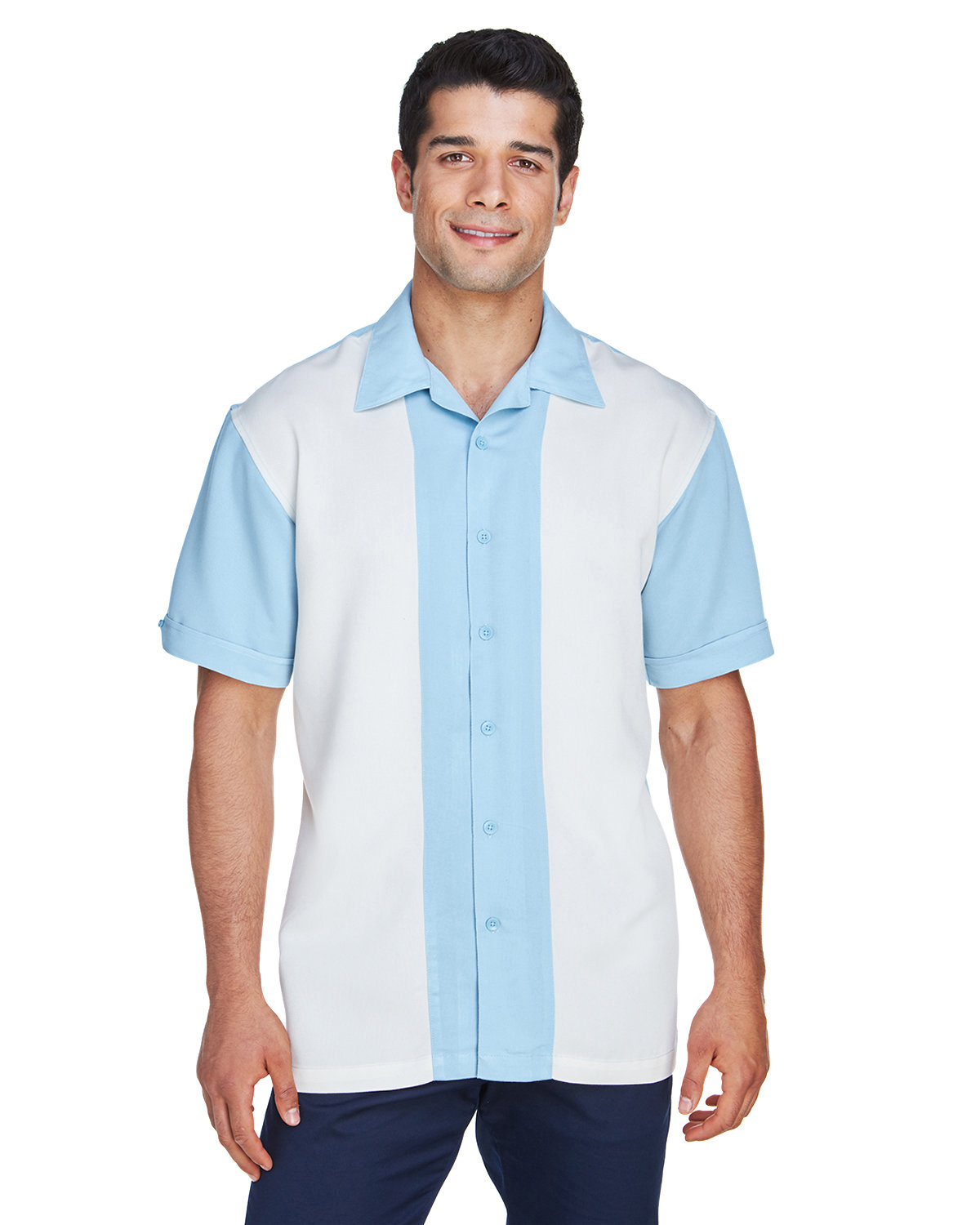 M575 Harriton Mens Two-Tone Bahama Cord Camp Shirt M575 Harriton Mens Two-Tone Bahama Cord Camp Shirt