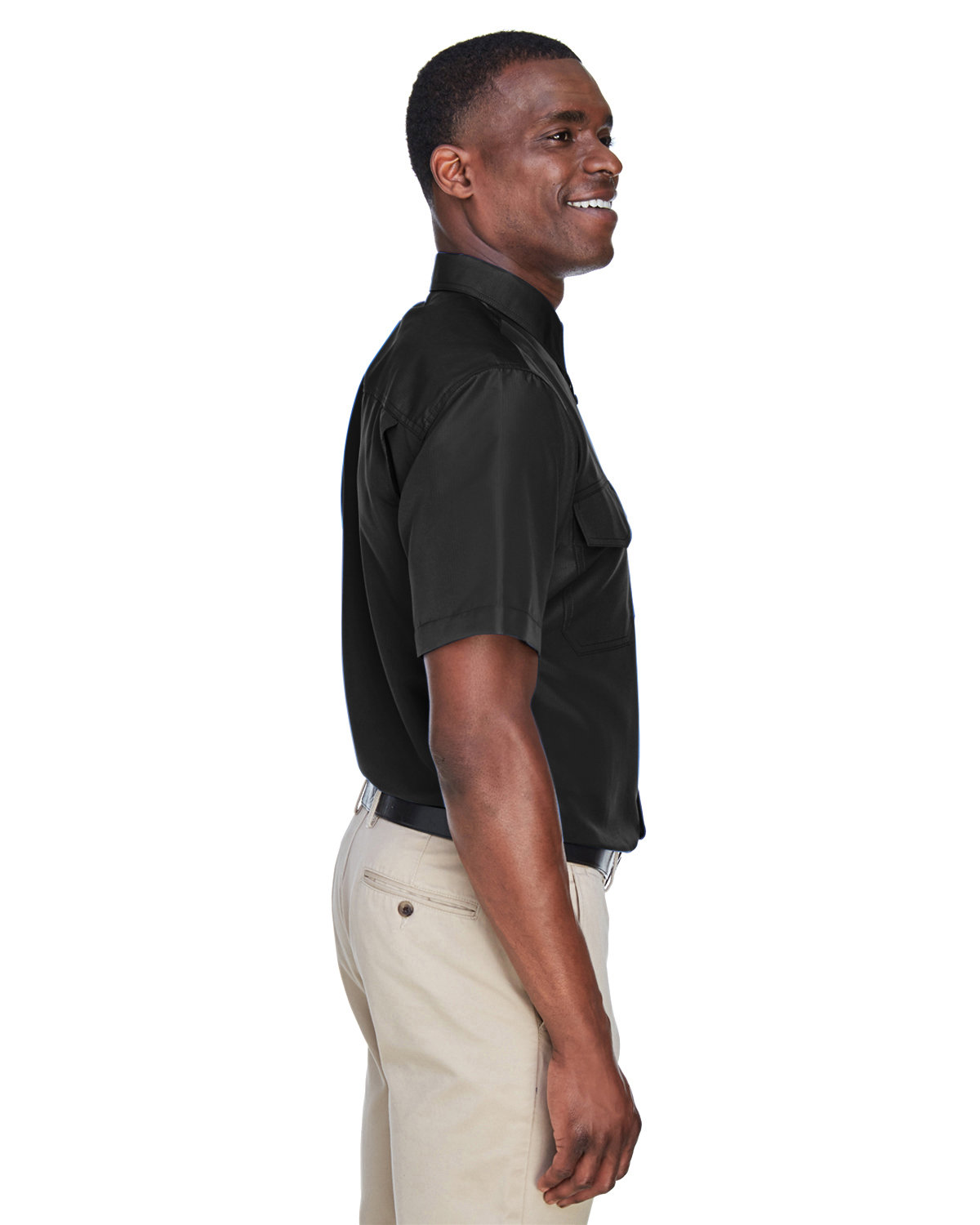 M580 Harriton Mens Key West Short-Sleeve Performance Staff Shirt M580 Harriton Mens Key West Short-Sleeve Performance Staff Shirt - Siide Image