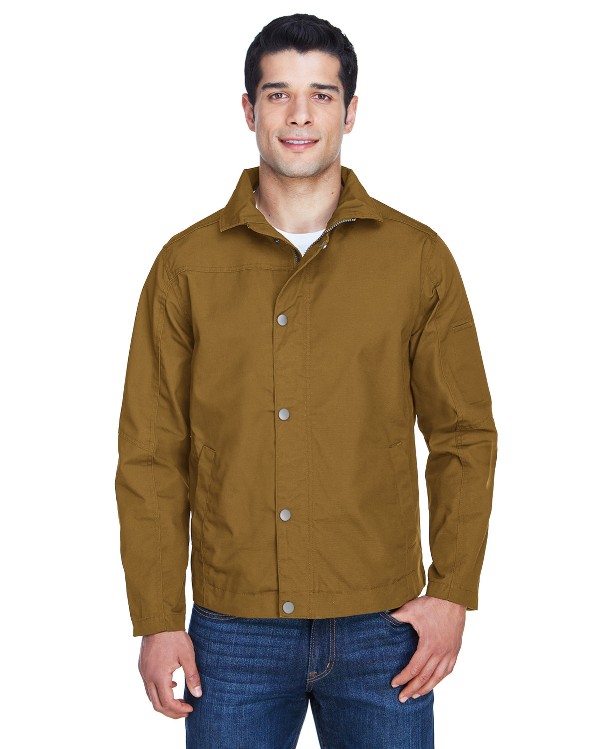M705 Harriton Mens Auxiliary Canvas Work Jacket