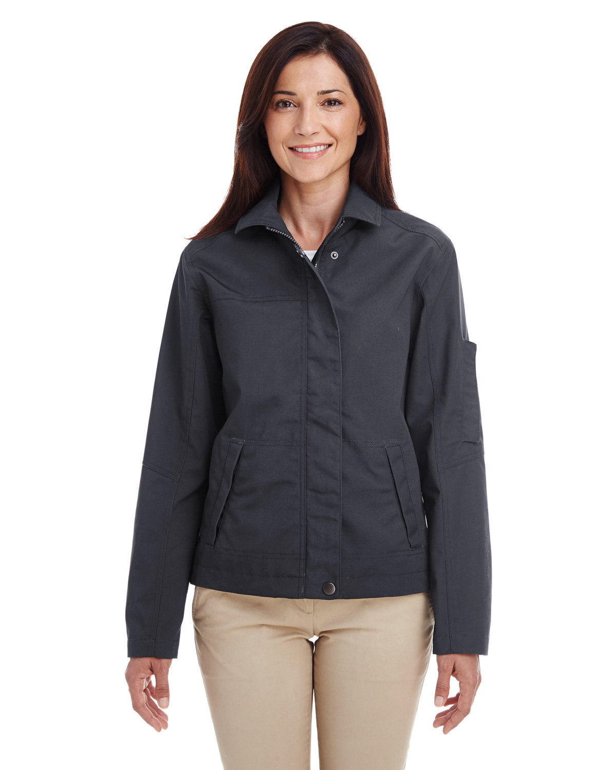 M705W Harriton Ladies Auxiliary Canvas Work Jacket