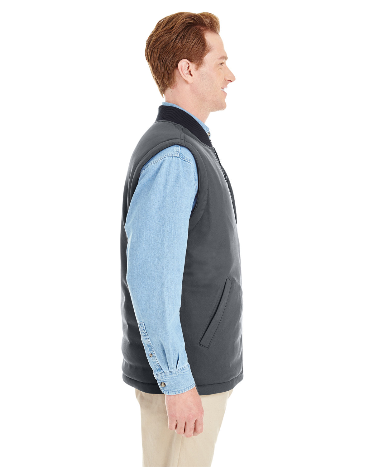 M776 Harriton Adult Dockside Interactive Reversible Freezer Vest M776 Harriton Adult Dockside Interactive Reversible Freezer Vest - Siide Image