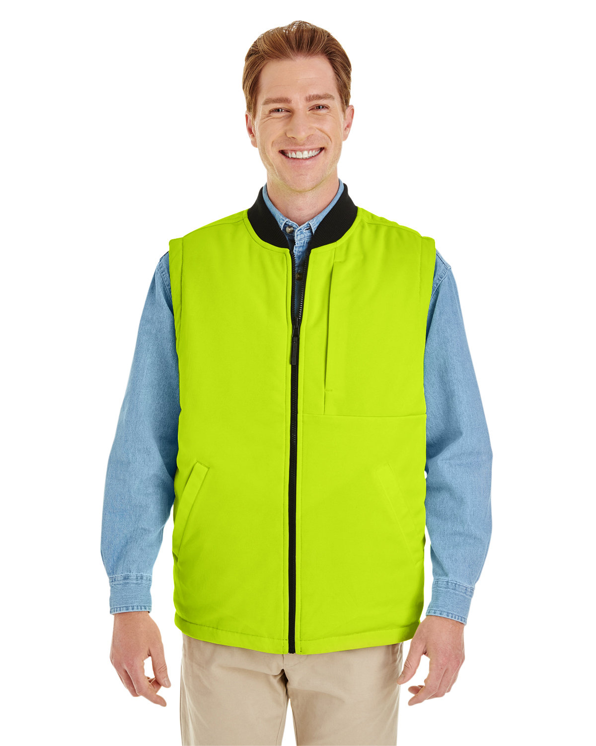 M776 Harriton Adult Dockside Interactive Reversible Freezer Vest