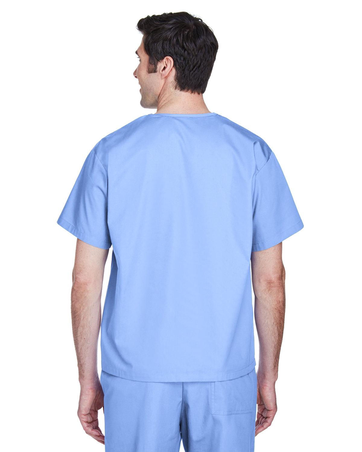 M897 Harriton Adult Restore 4.9 oz. Scrub Top - Back Image